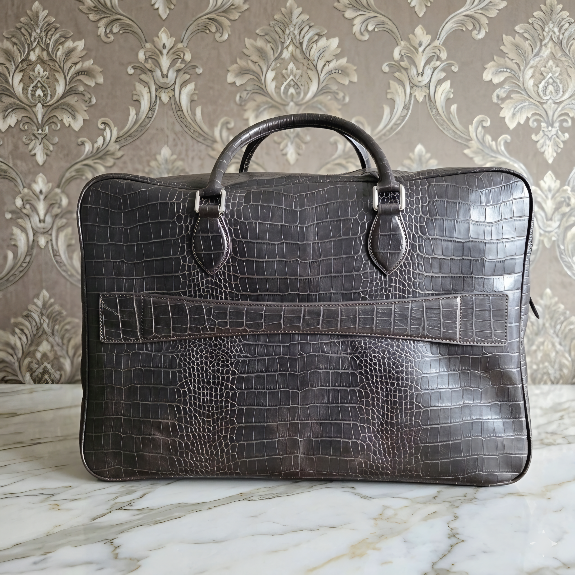 Leather Weekender - Dark Brown
