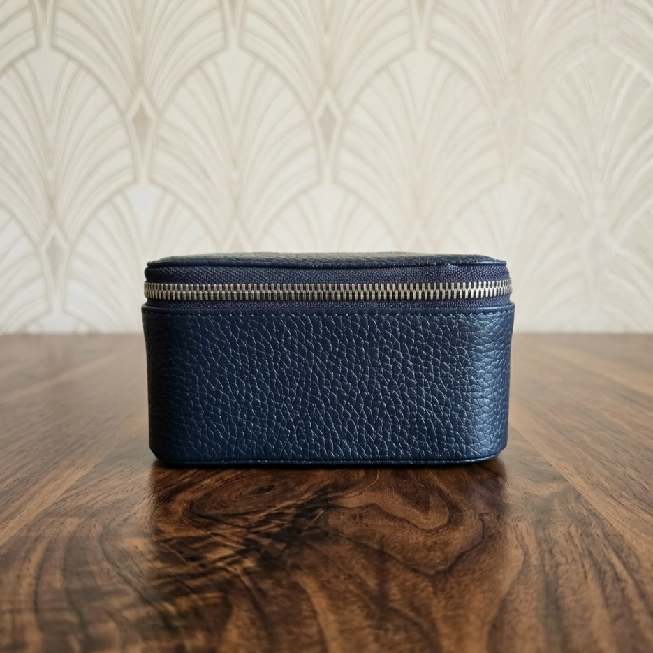Anok Watch Travel Case for 2 / Navy Blue