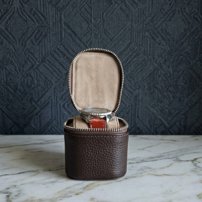 Anok Watch Travel Case for 1 / Brown