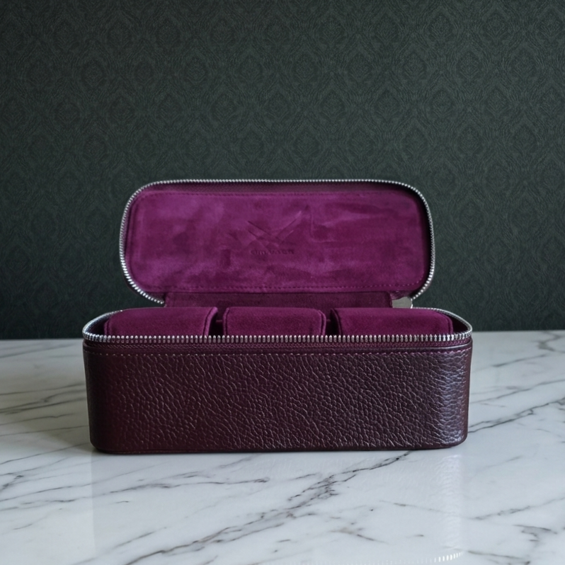 Anok Watch Travel Case for 3 / Violet