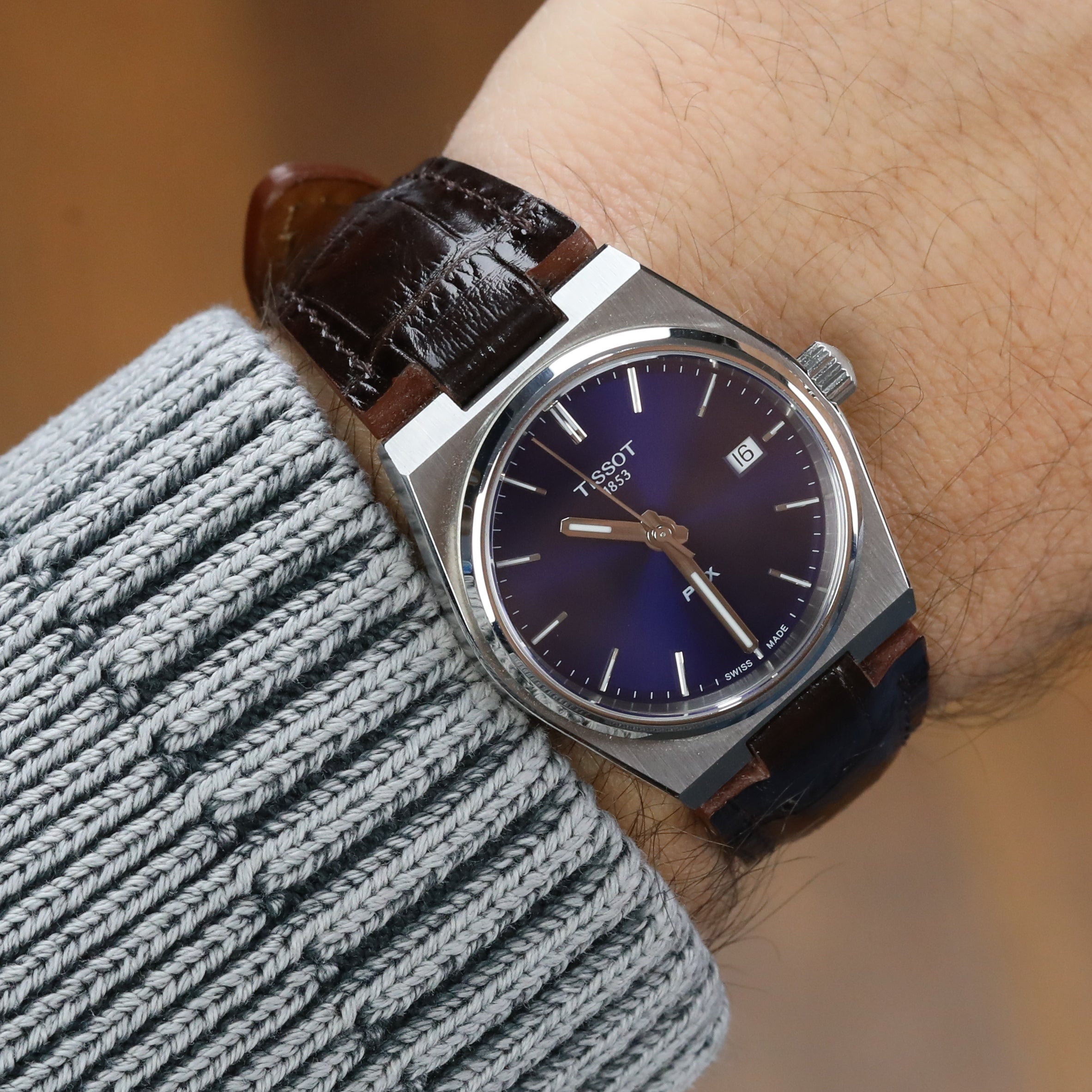 Prx Leather Strap - Brown
