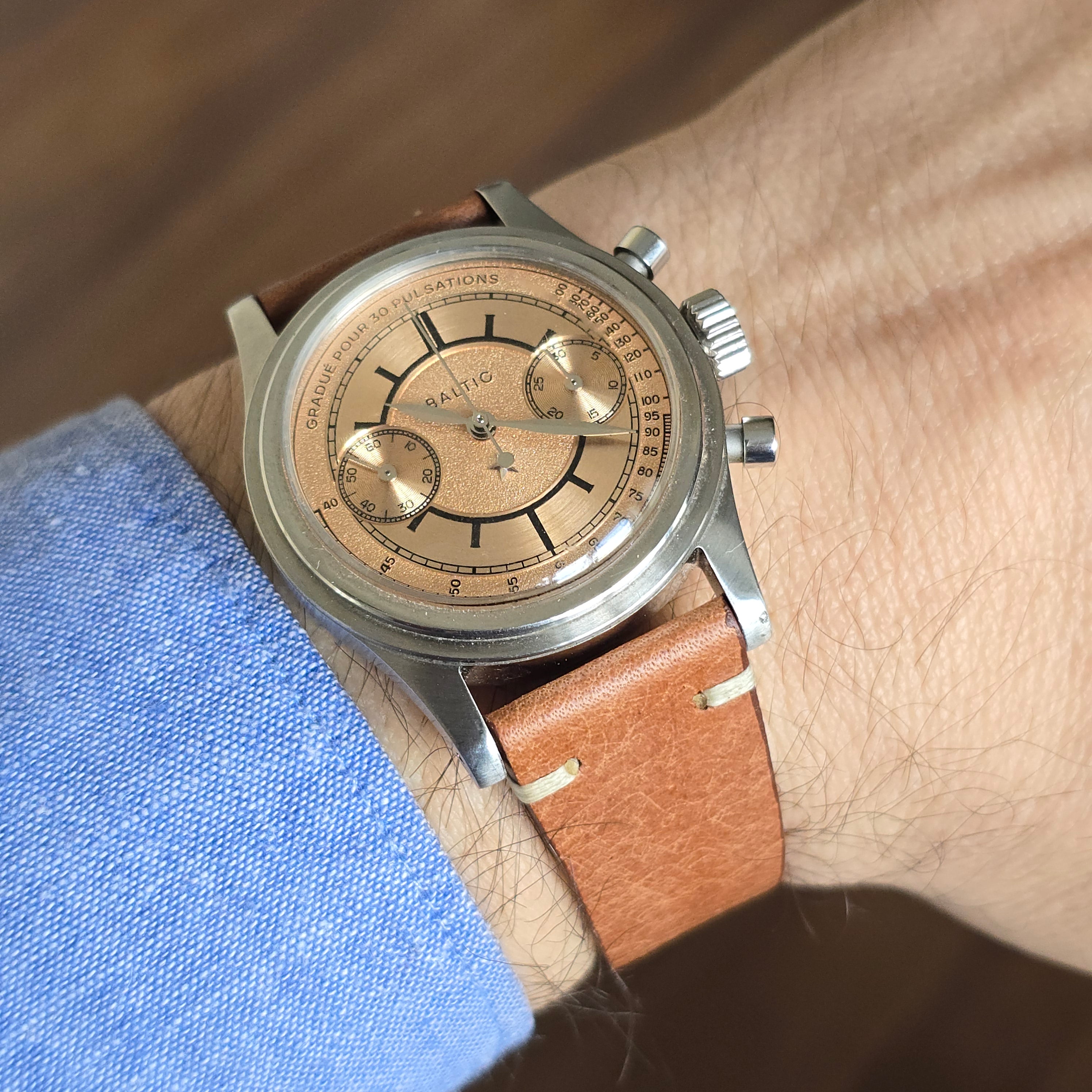 Vintage Style Leather Strap