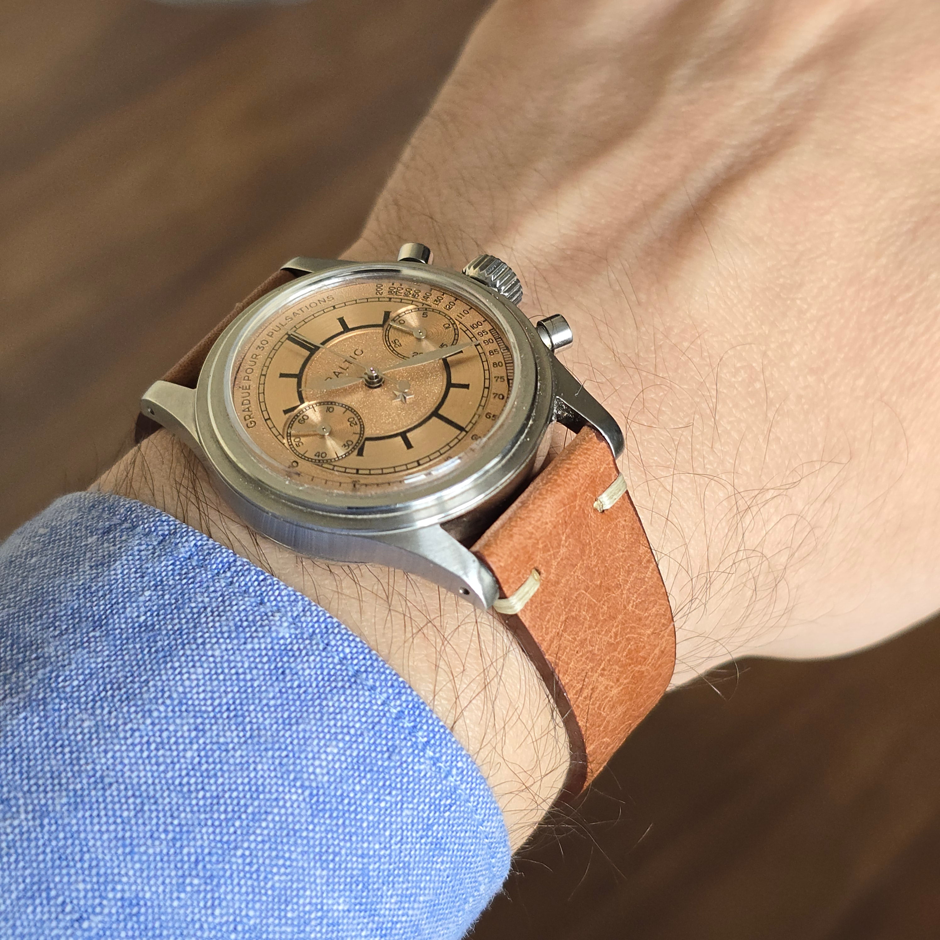 Vintage Style Leather Strap