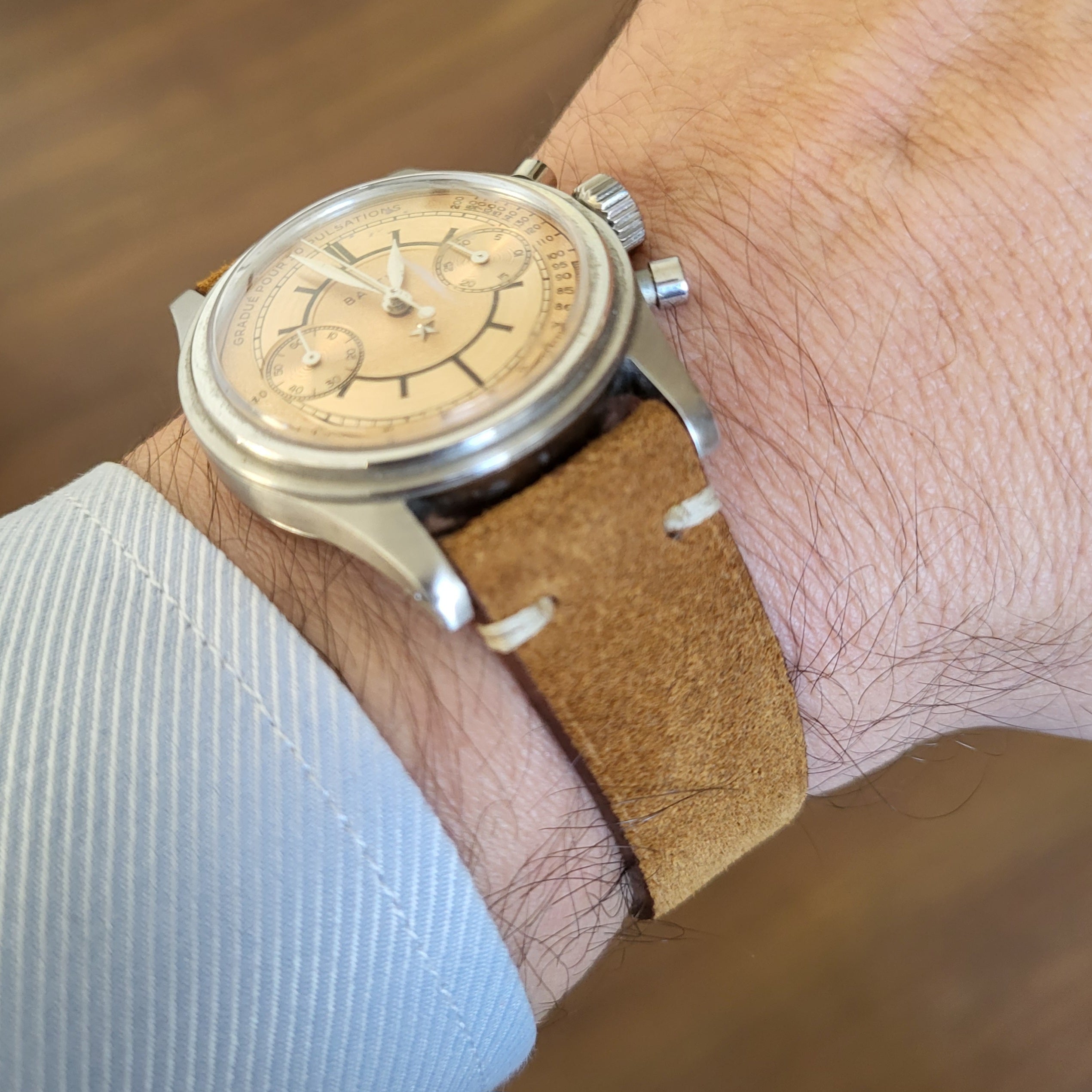 Vintage Style Leather Strap -