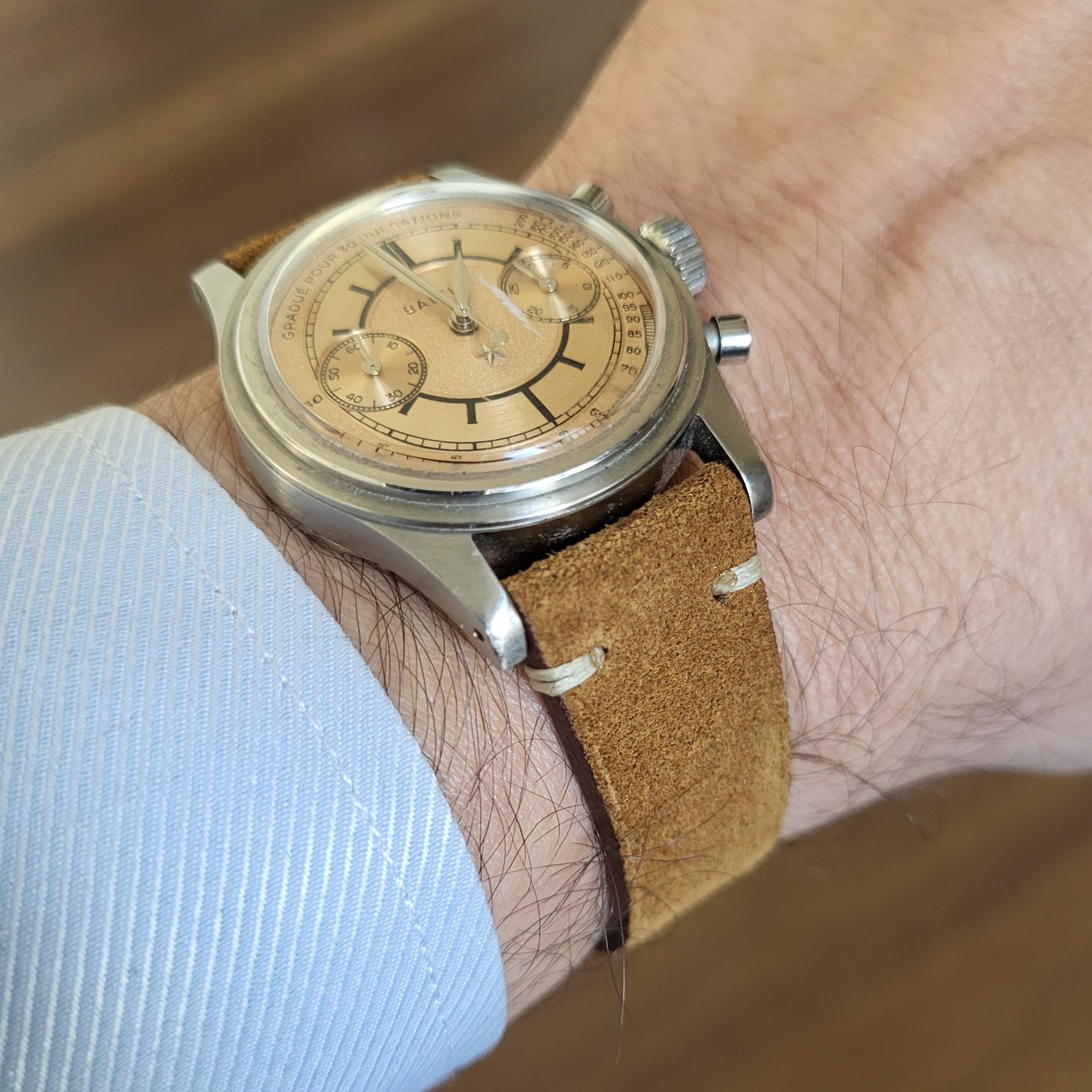 Vintage Style Leather Strap -