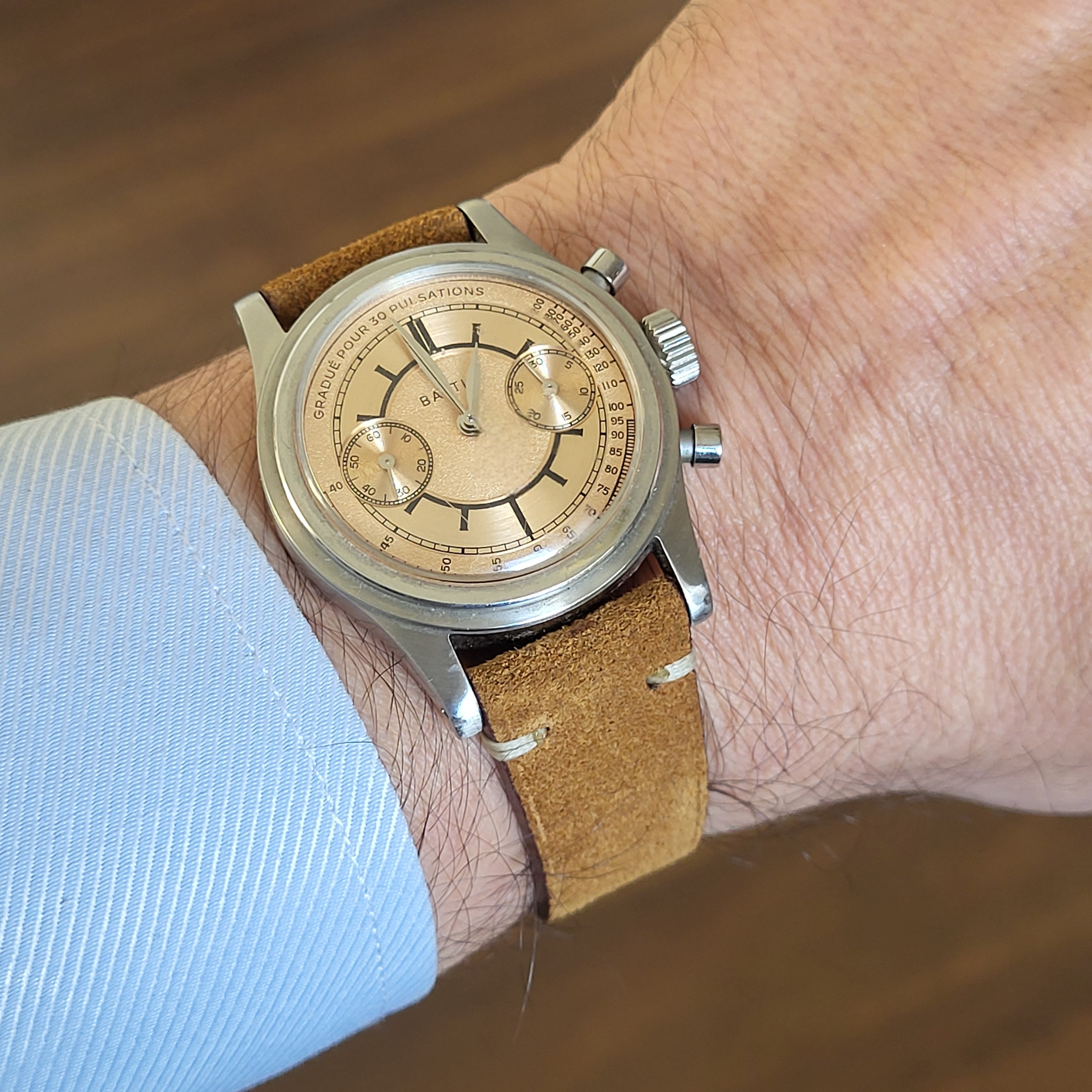 Vintage Style Leather Strap -