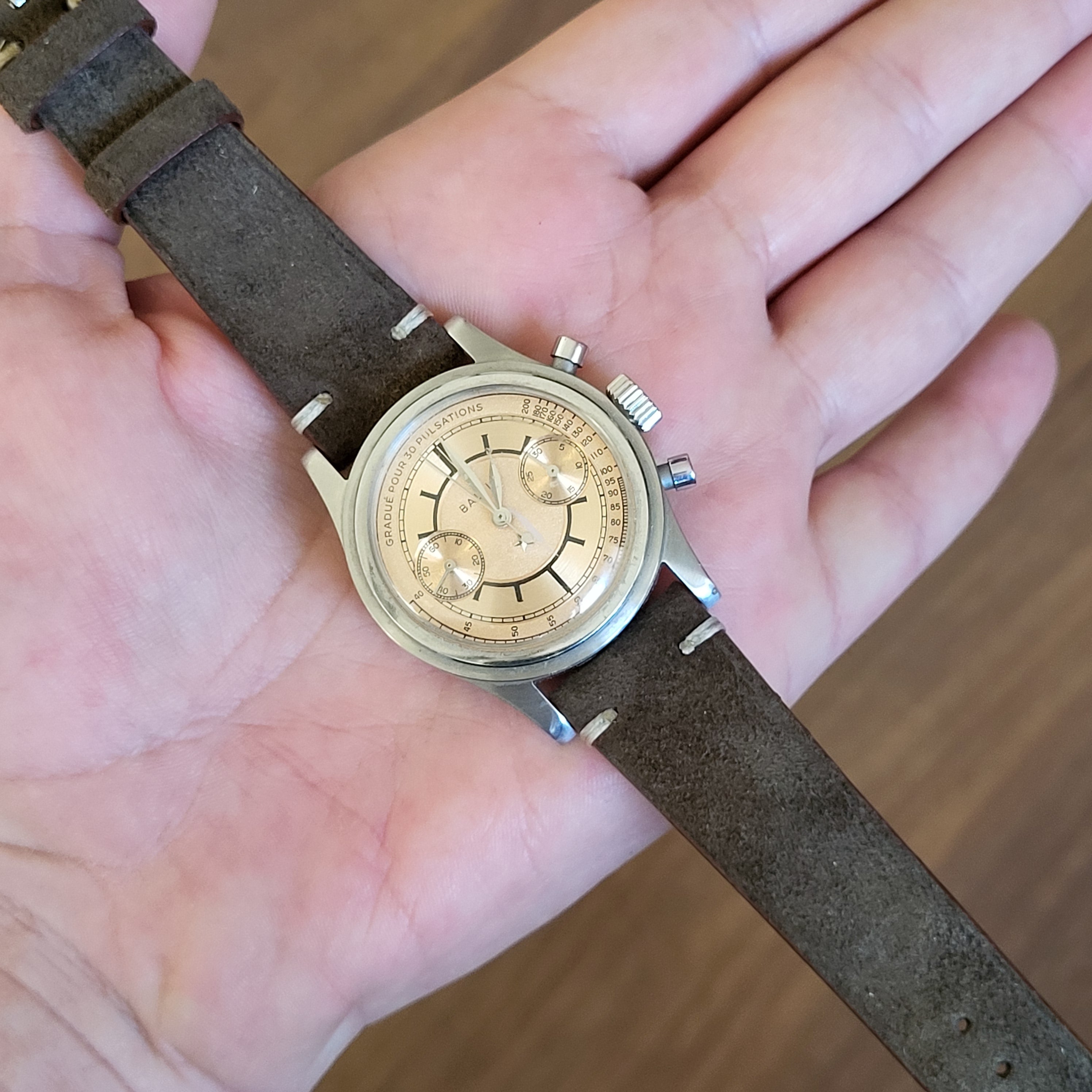 Vintage Style Leather Strap