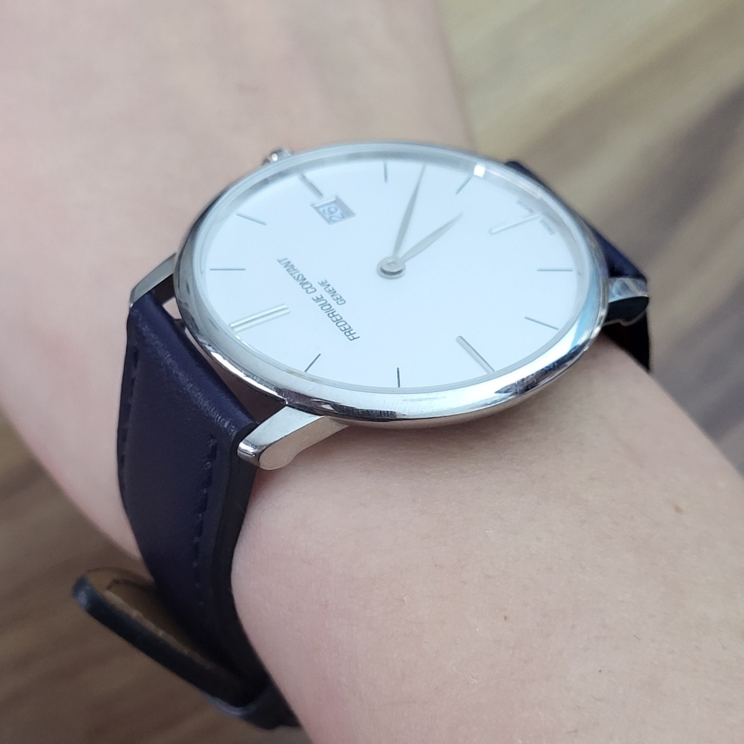 Napa Leather Strap - D. Blue