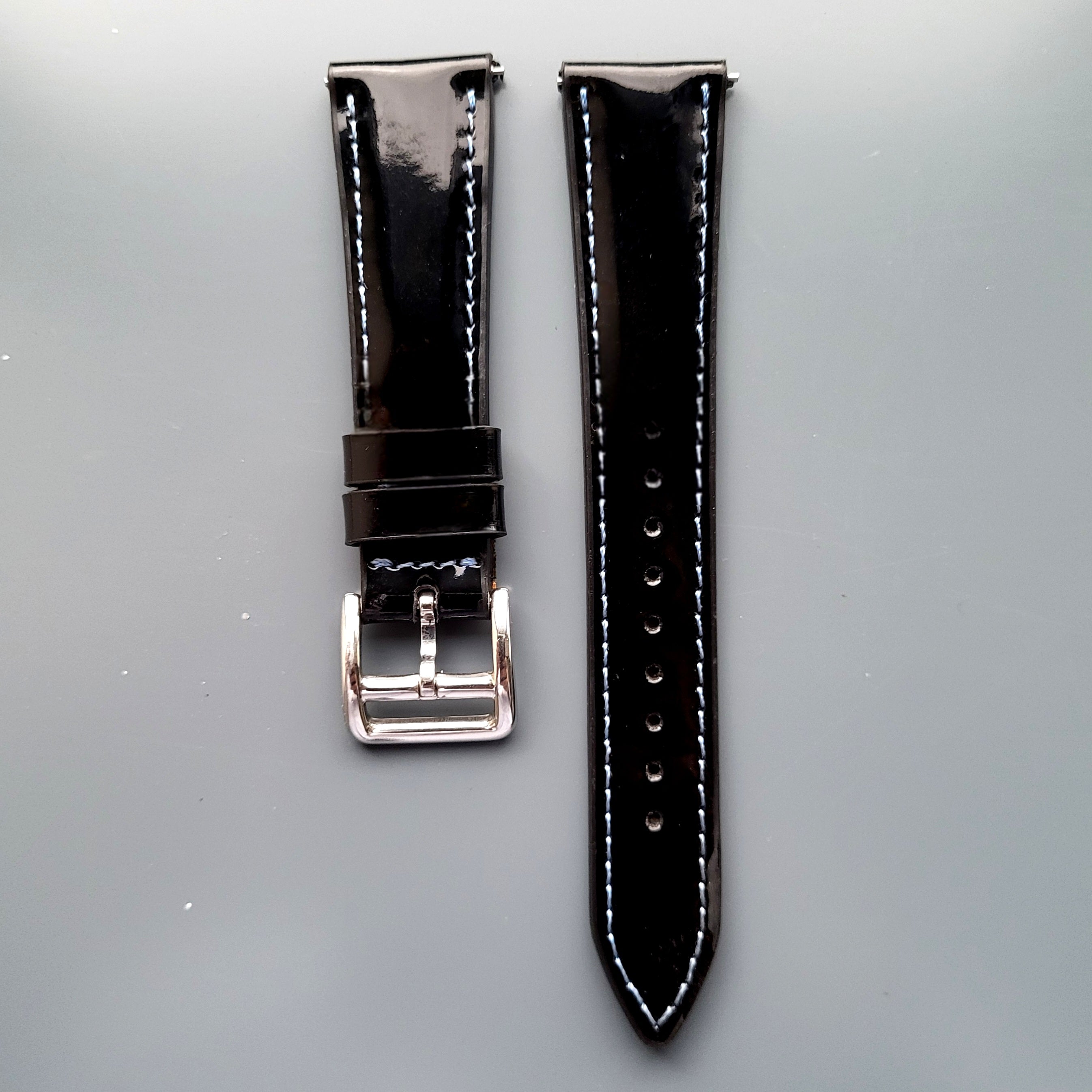 Patent Leather Strap - Black