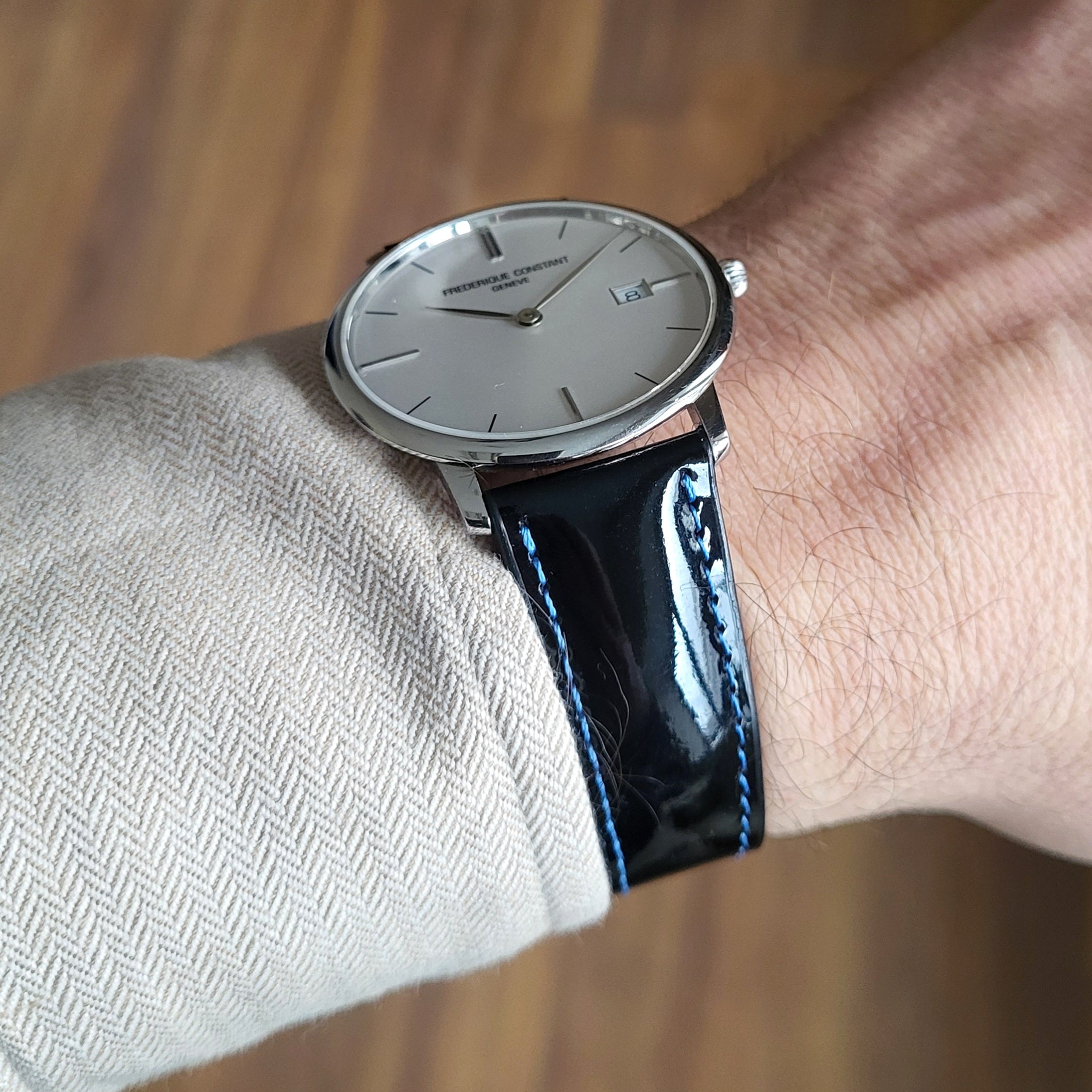 Patent Leather Strap - Black