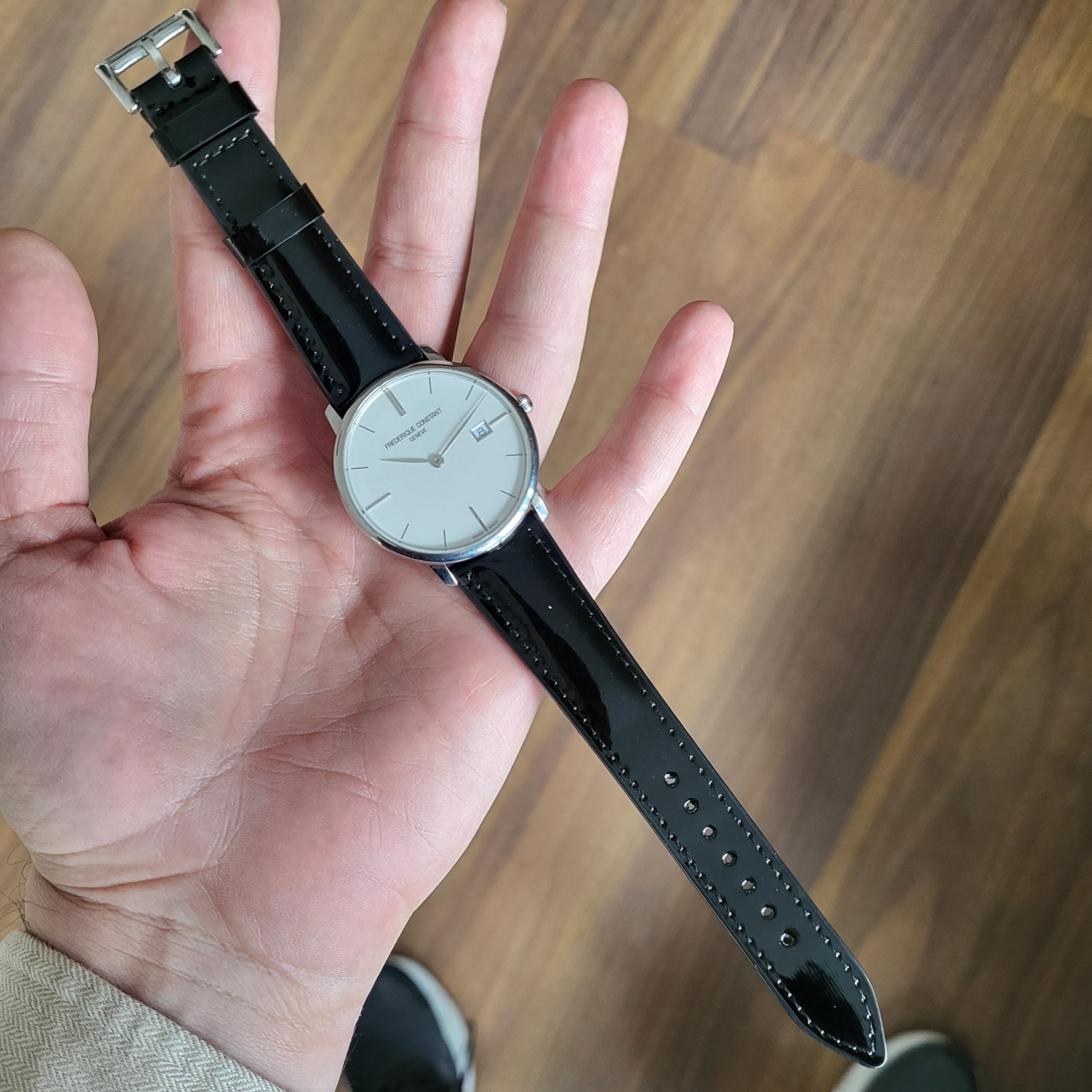 Patent Leather Strap - Black