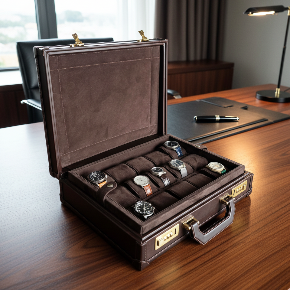 Bond Watch Box for 15 / Brown