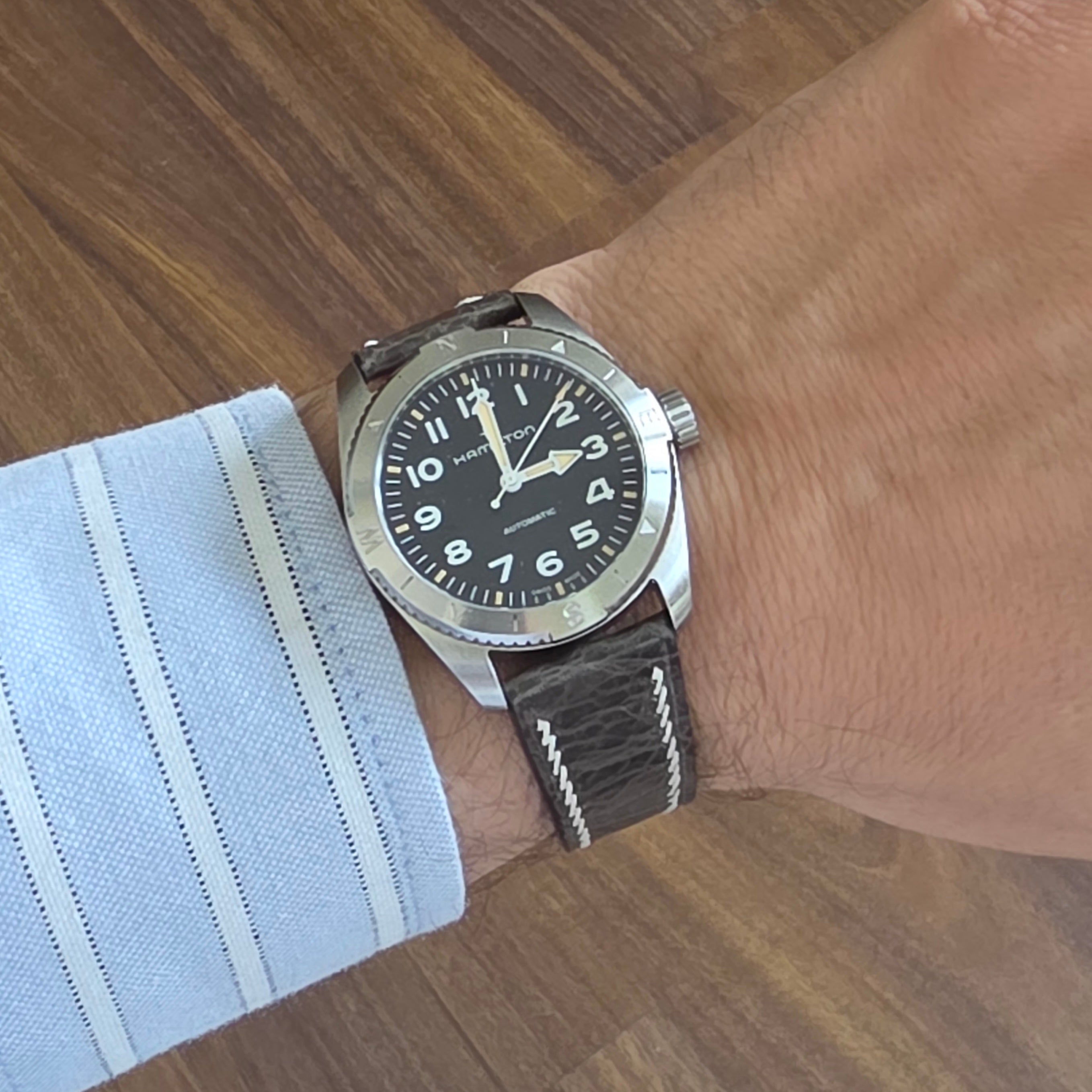 Spanish Style Distressed Leather Strap