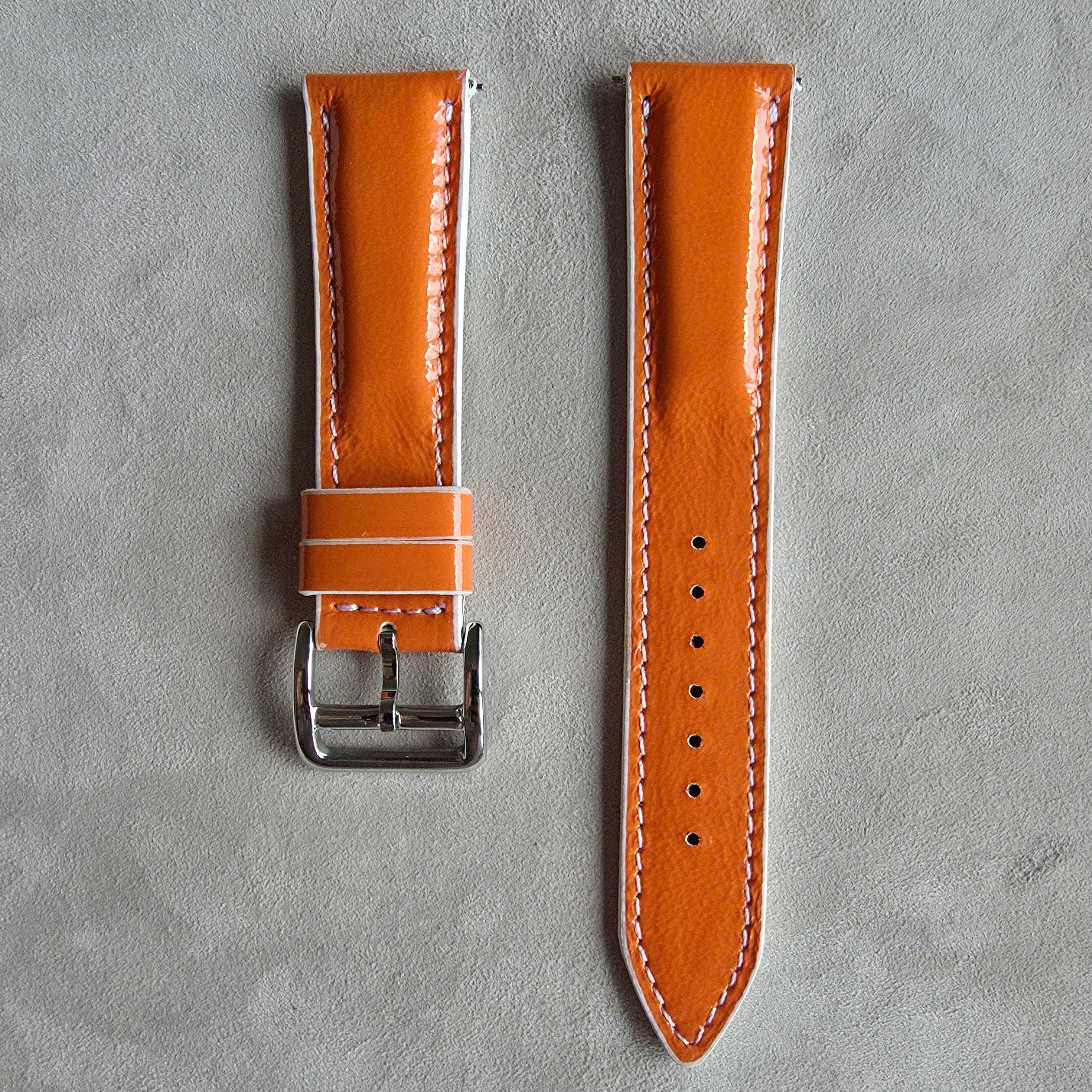 Sunshine Leather Strap / Orange