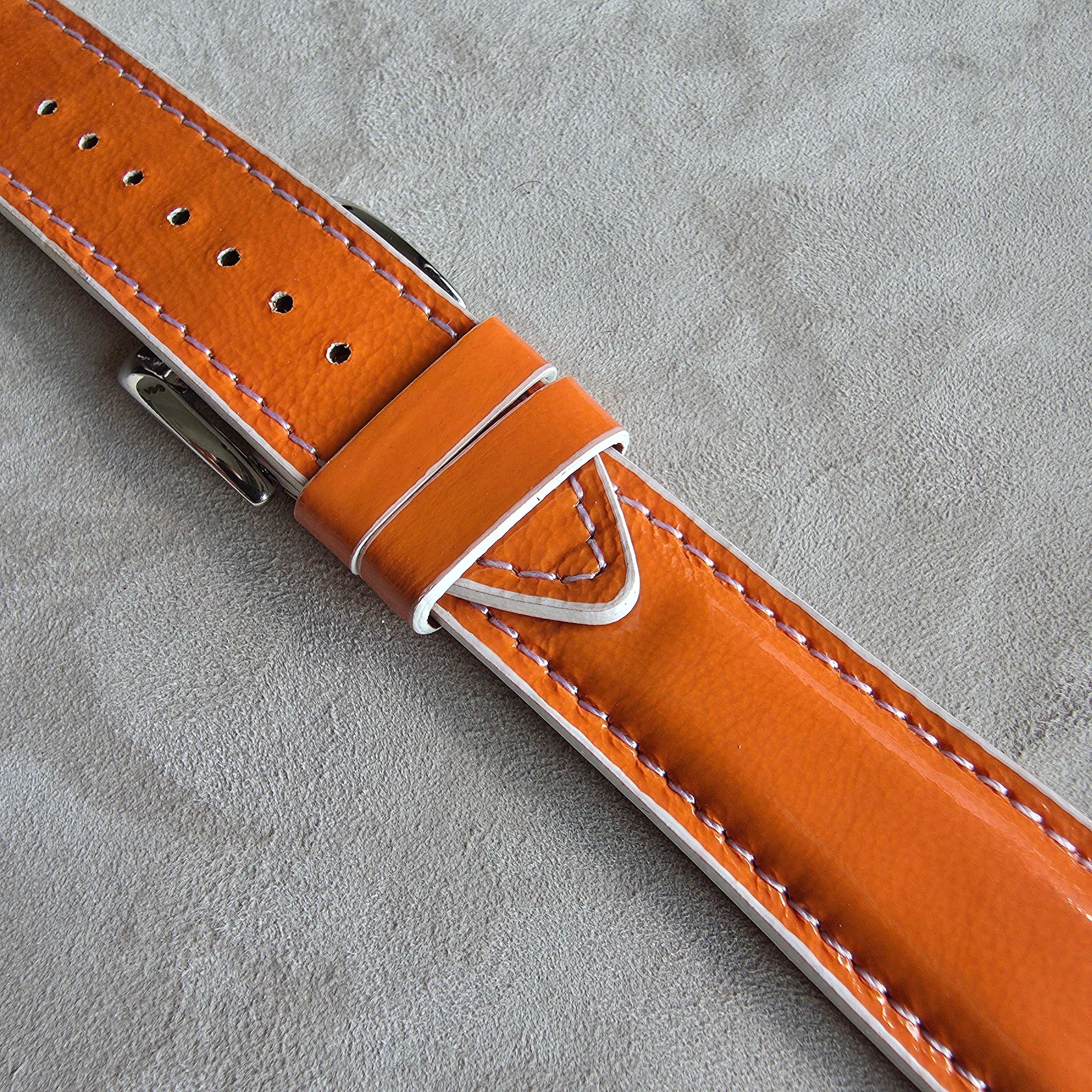 Sunshine Leather Strap / Orange