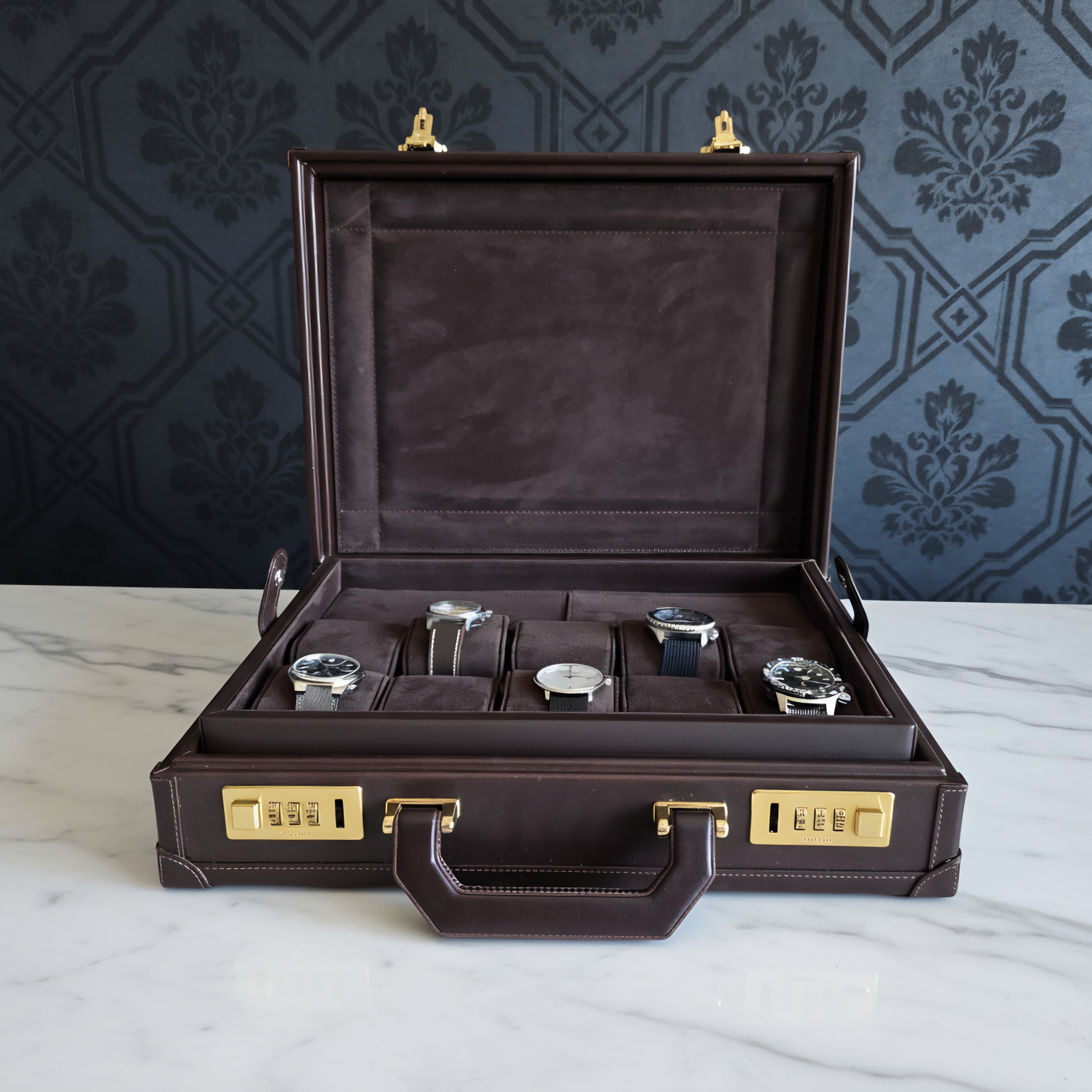 Bond Watch Case for 10 / Brown