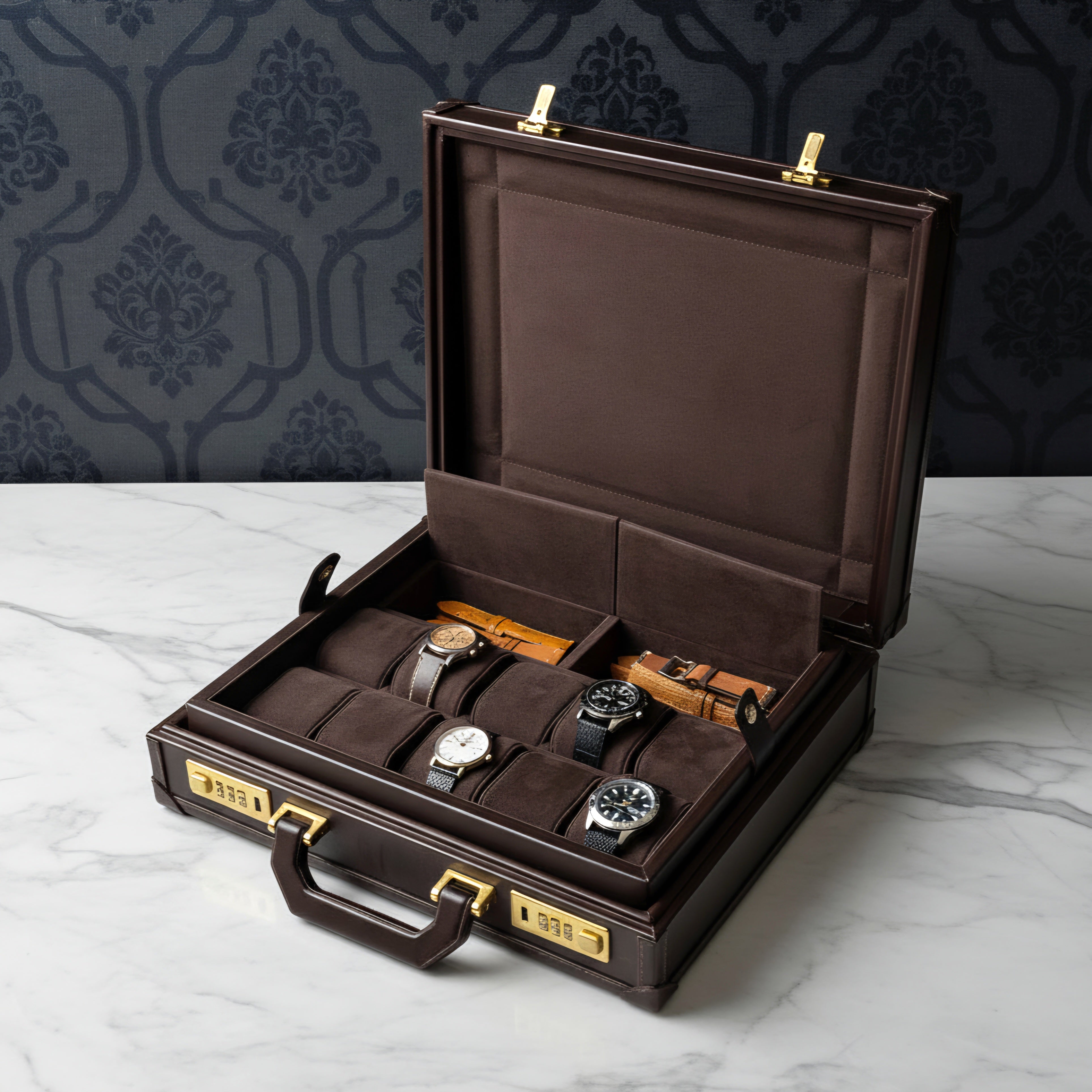 Bond Watch Case for 10 / Brown