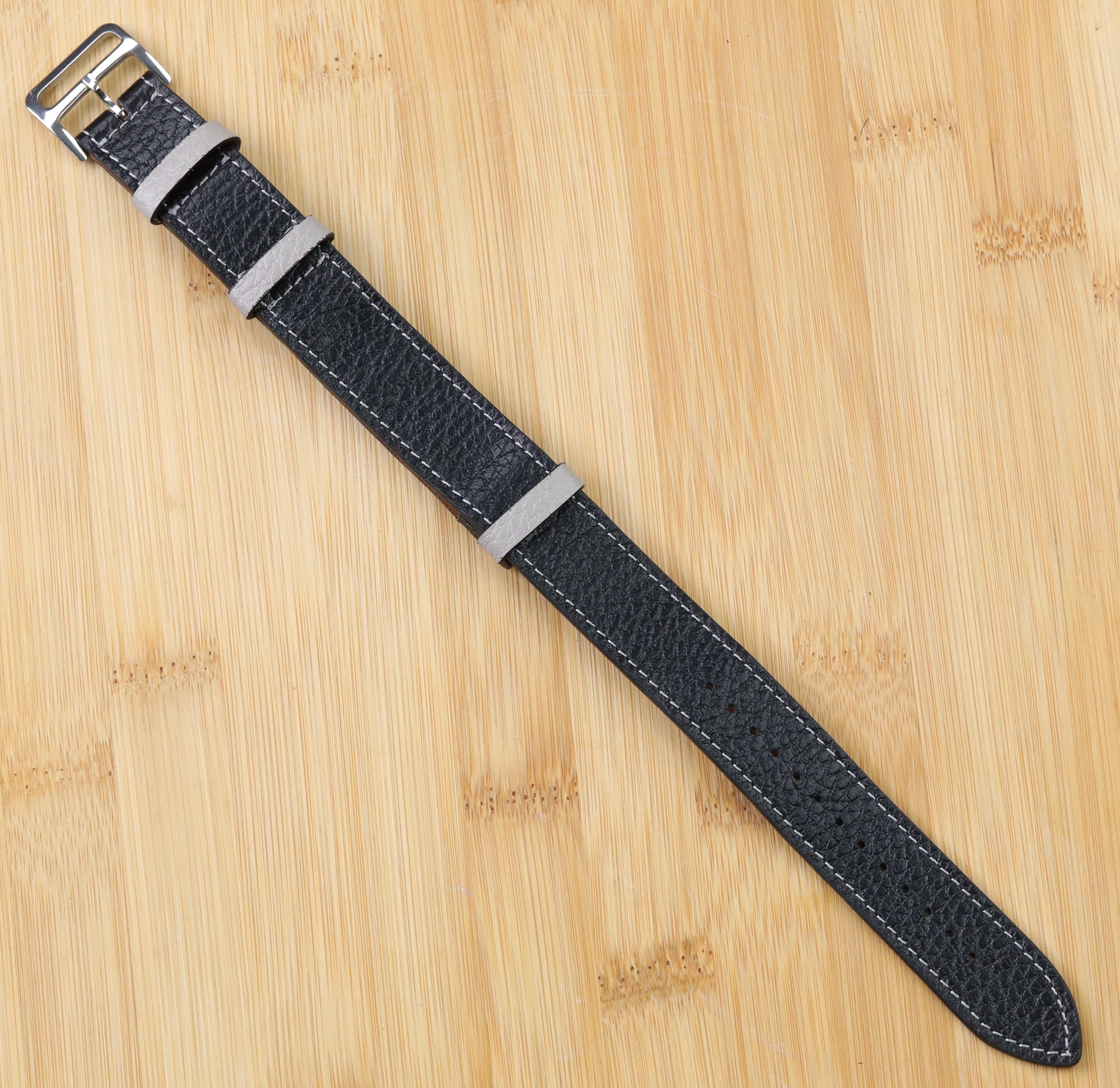 Nato Leather Watch Strap