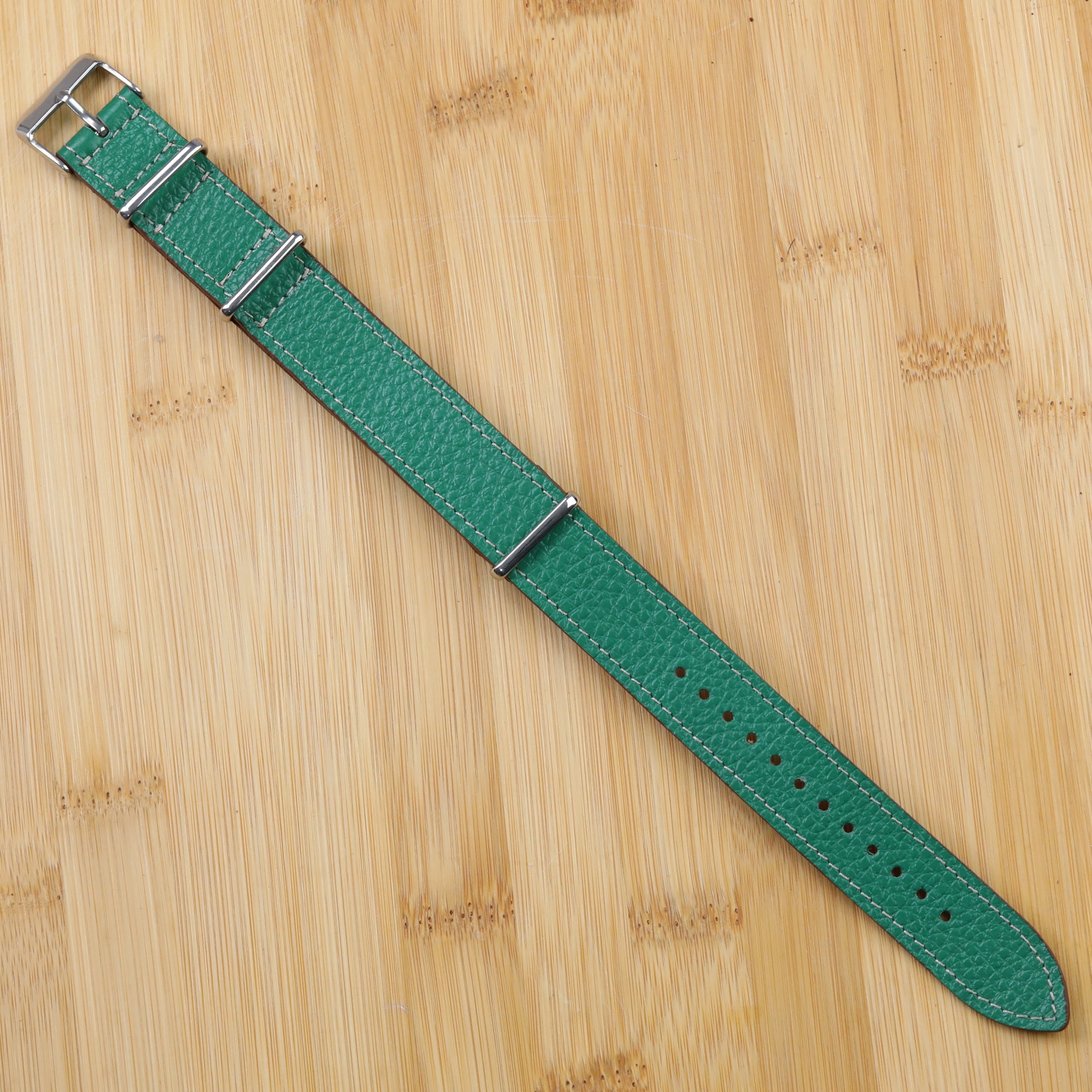 Nato Leather Watch Strap
