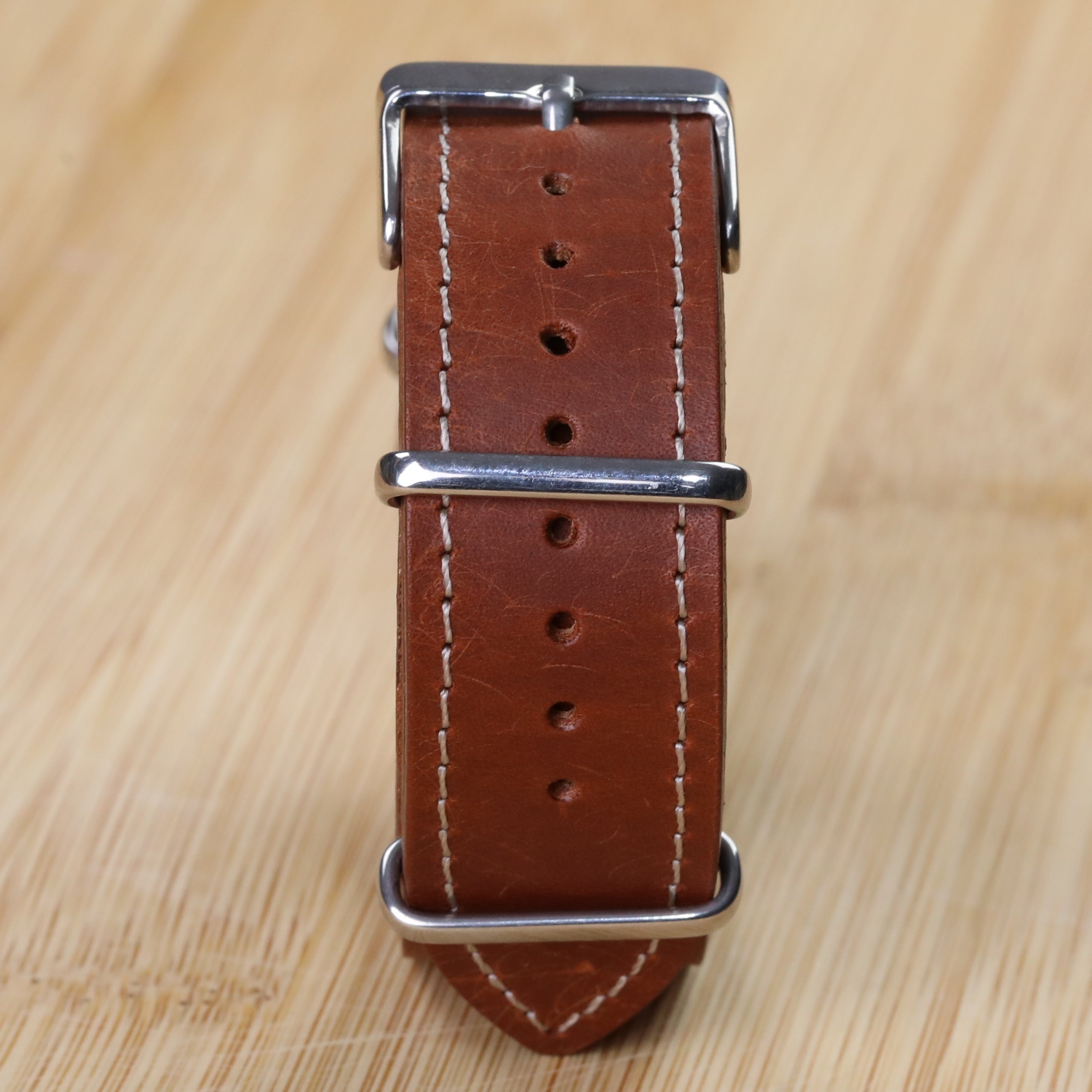 Nato Leather Watch Strap