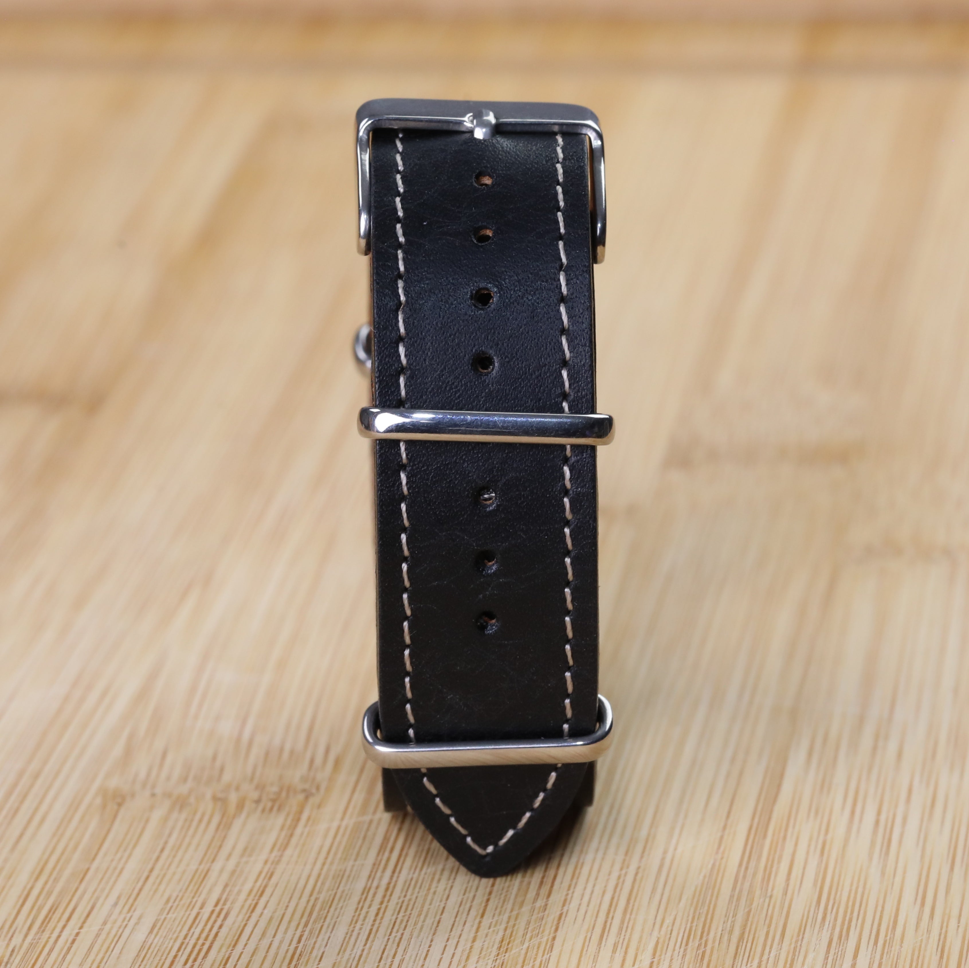 Nato Leather Watch Strap