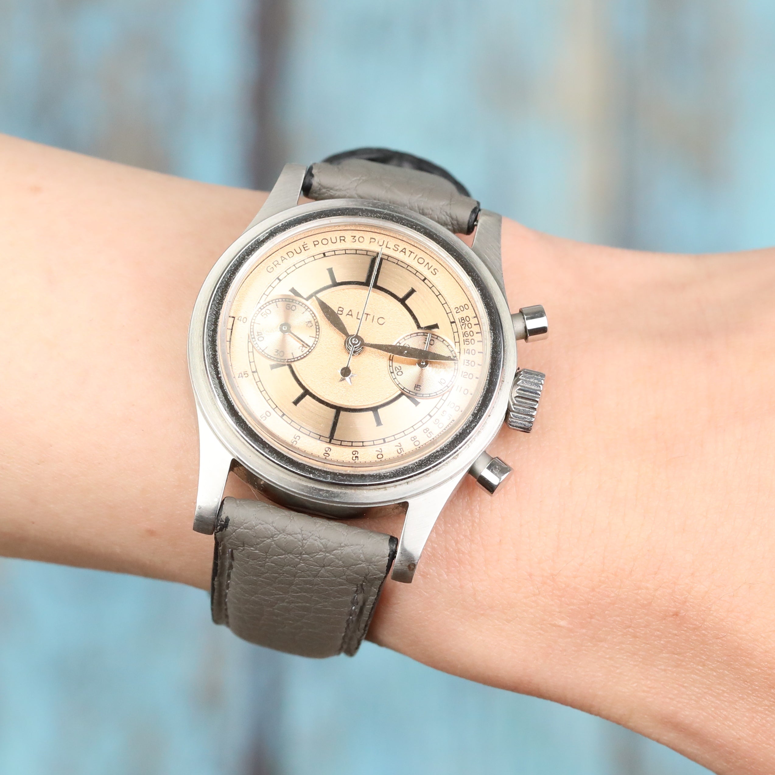 Embossed Leather Strap