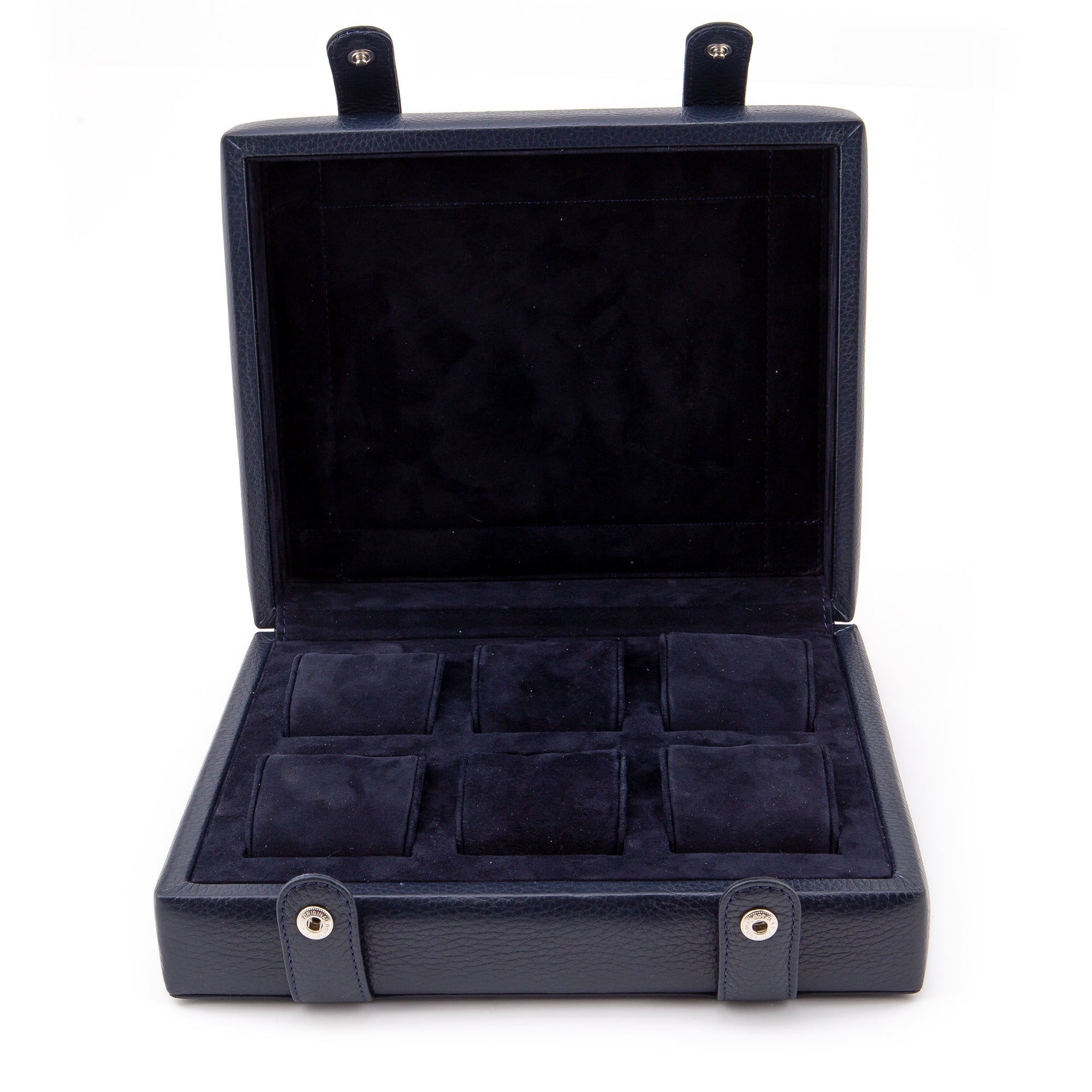 Arca Temporis Leather Watch Box for 6 / D.Blue