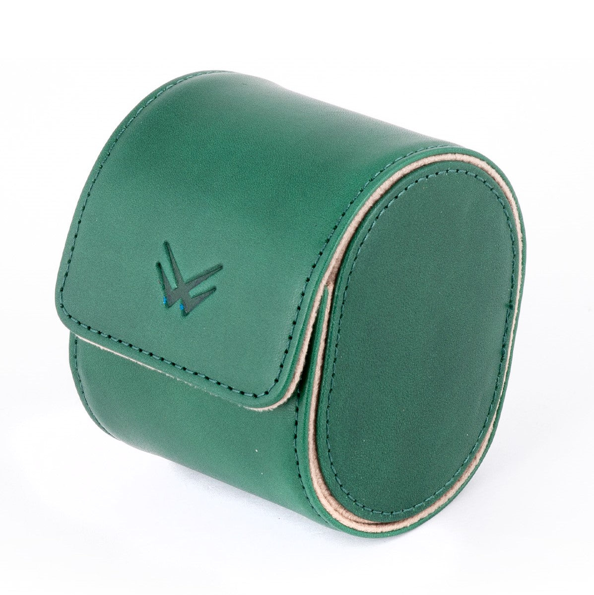 Toro Leather Watch Roll for 1 - Green