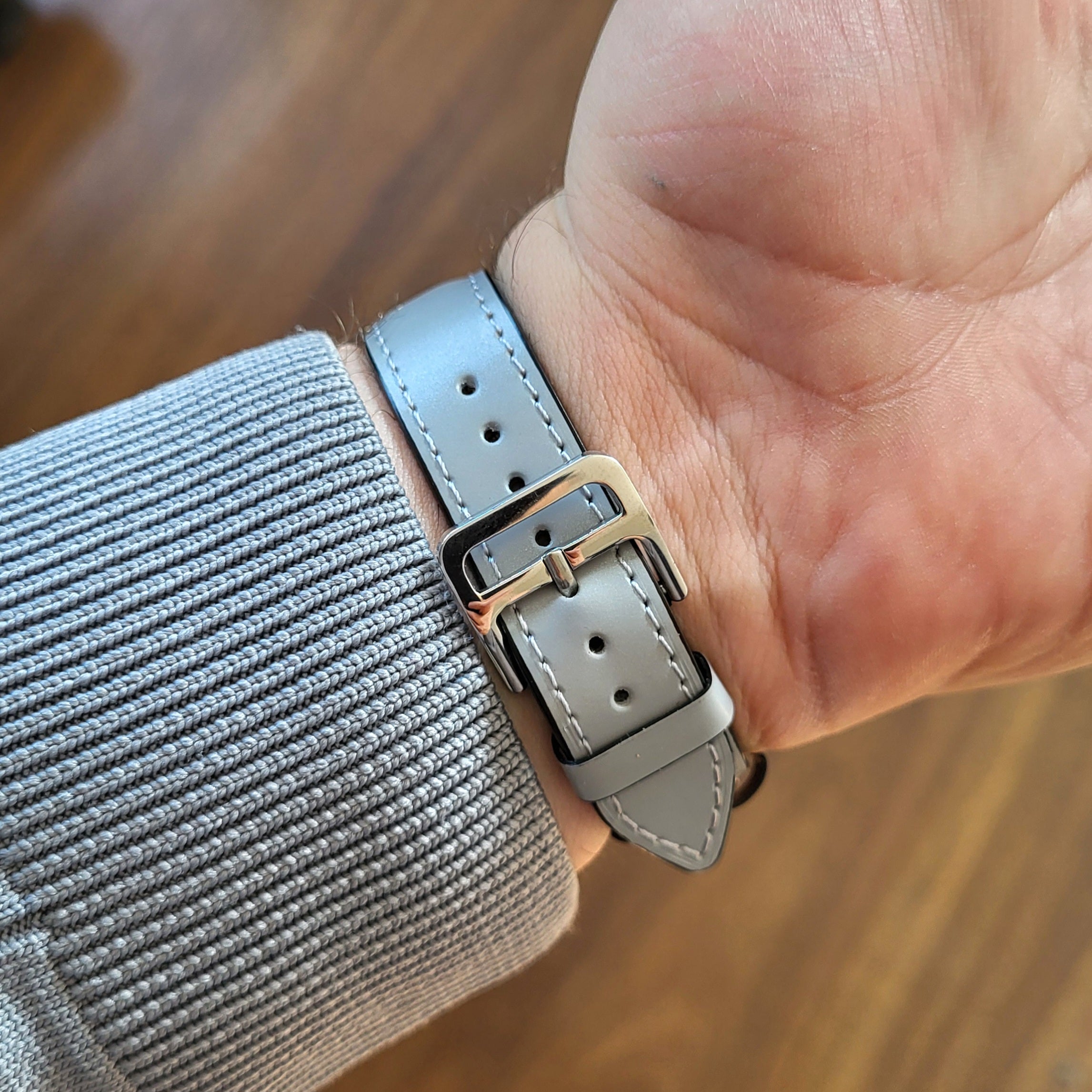 Napa Leather Strap - Beige