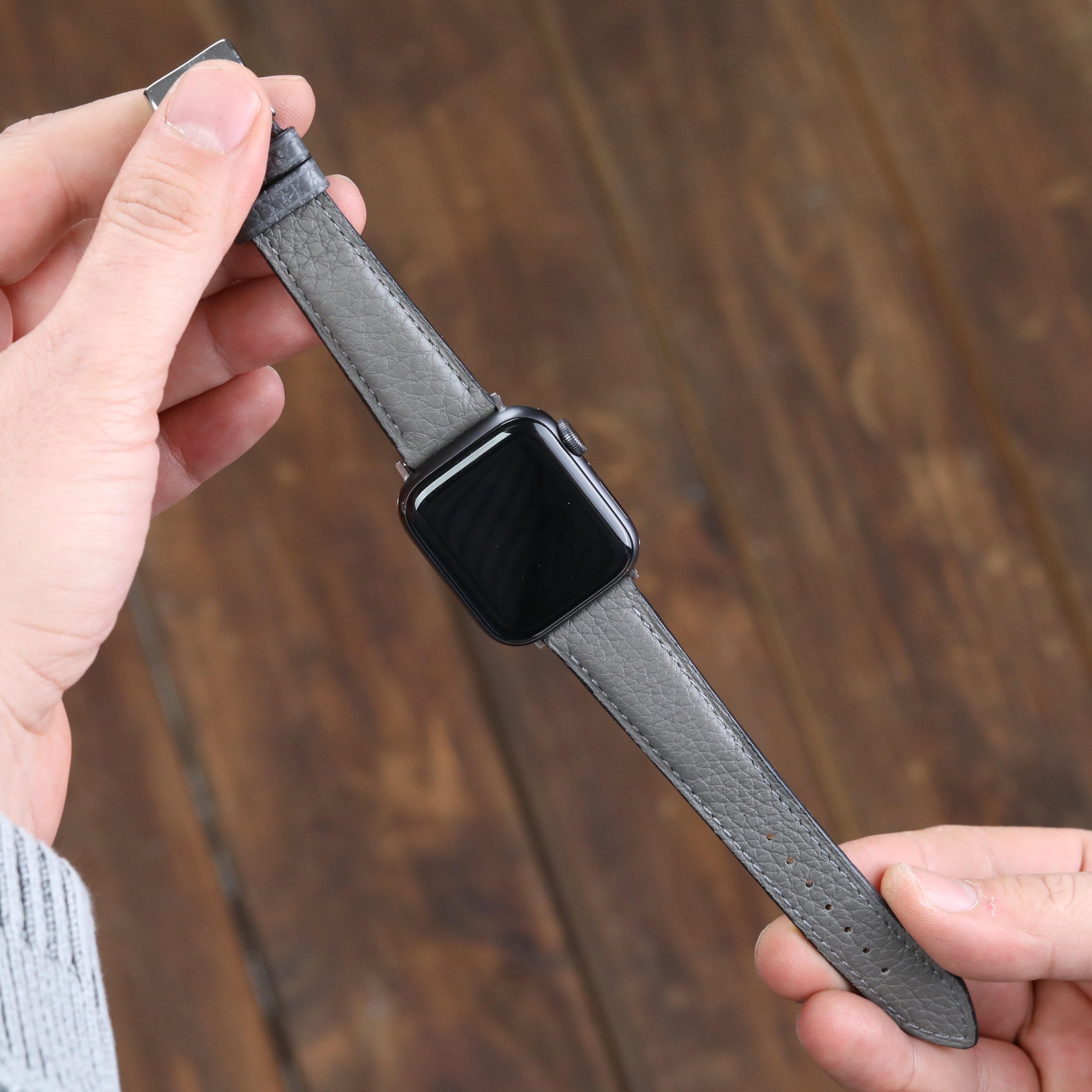 Apple Watch Compatible Leather Strap -