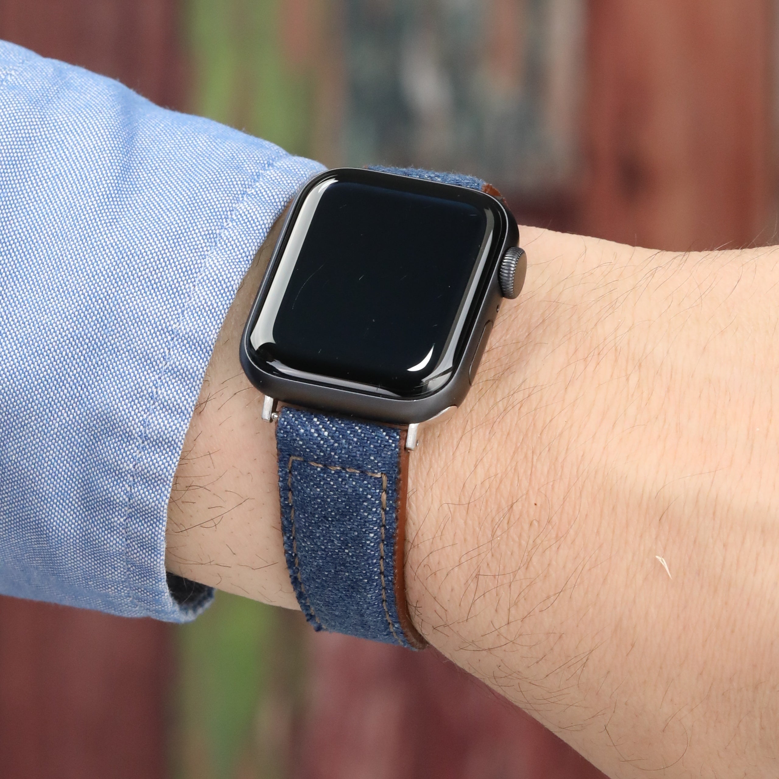 Apple Watch Compatible Denim Strap