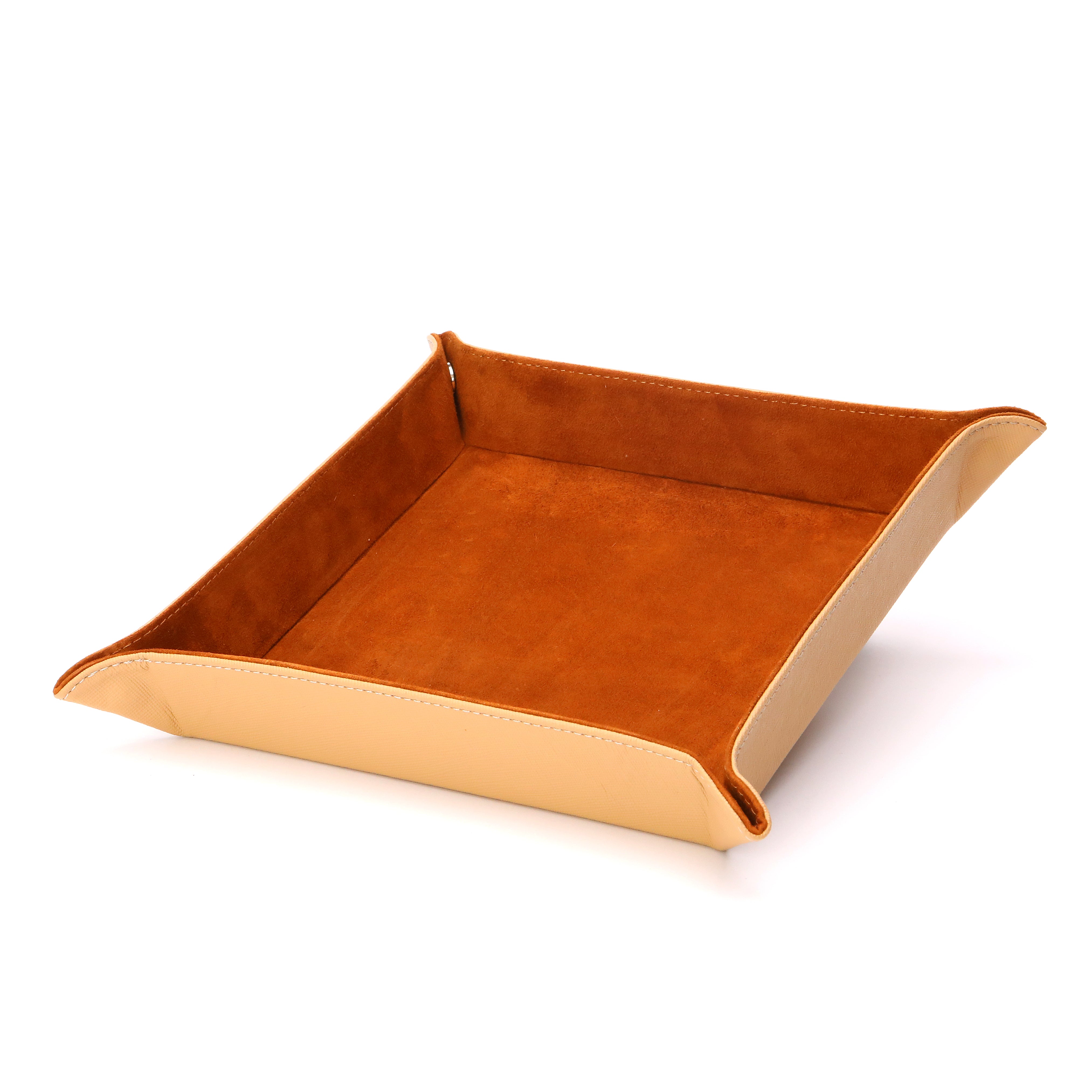 Octavia Leather Vallet Organizer - Beige