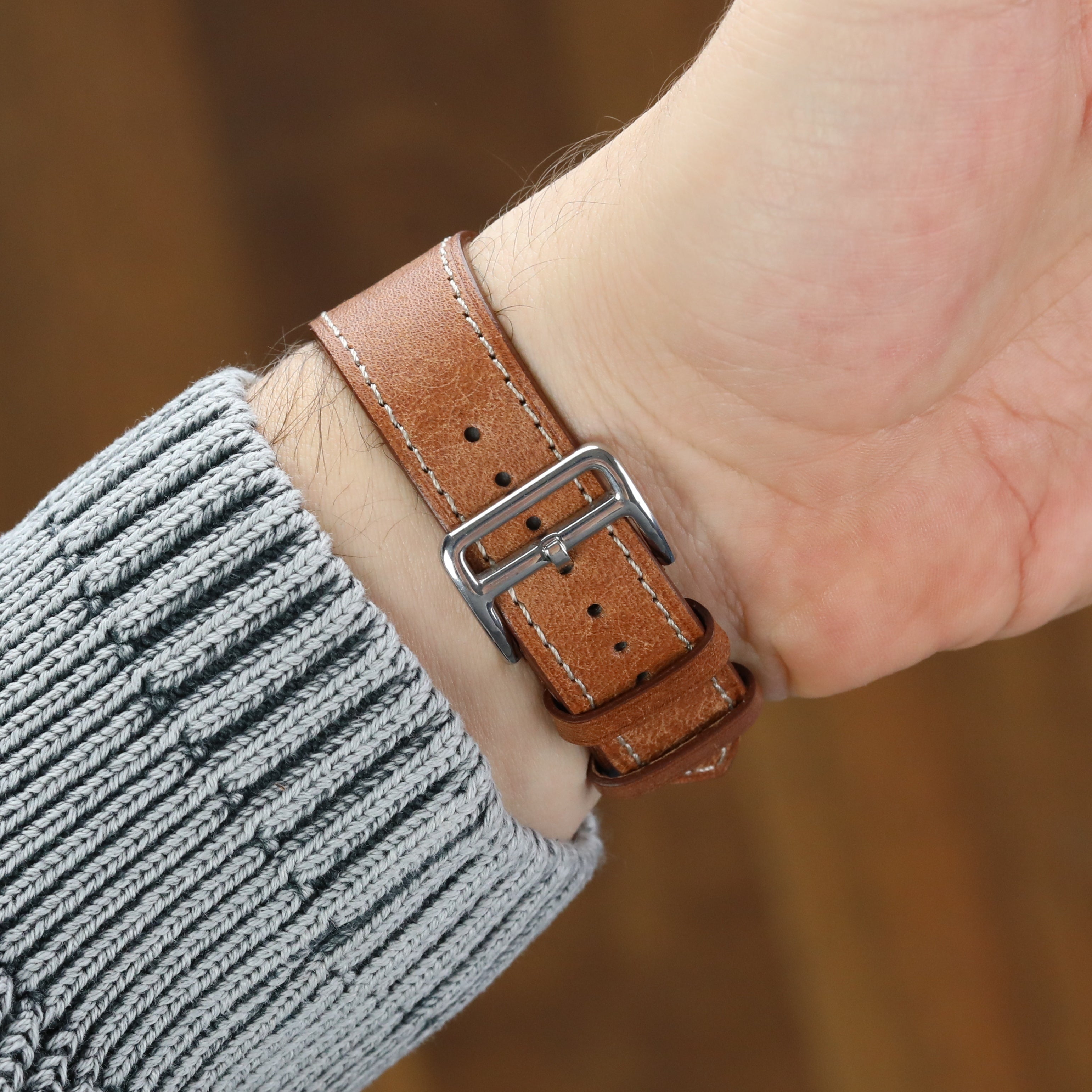 Prx Leather Strap - L. Brown