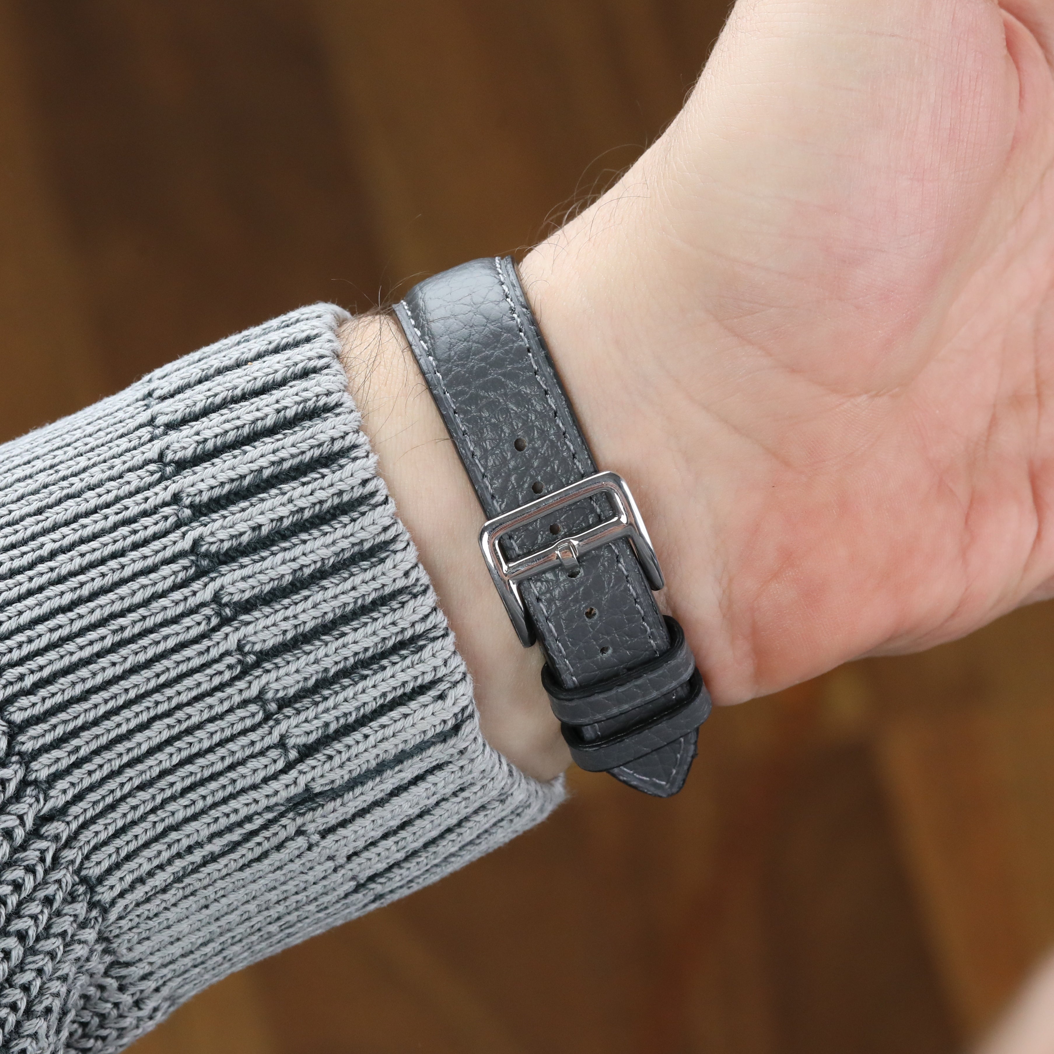 Apple Watch Compatible Leather Strap -