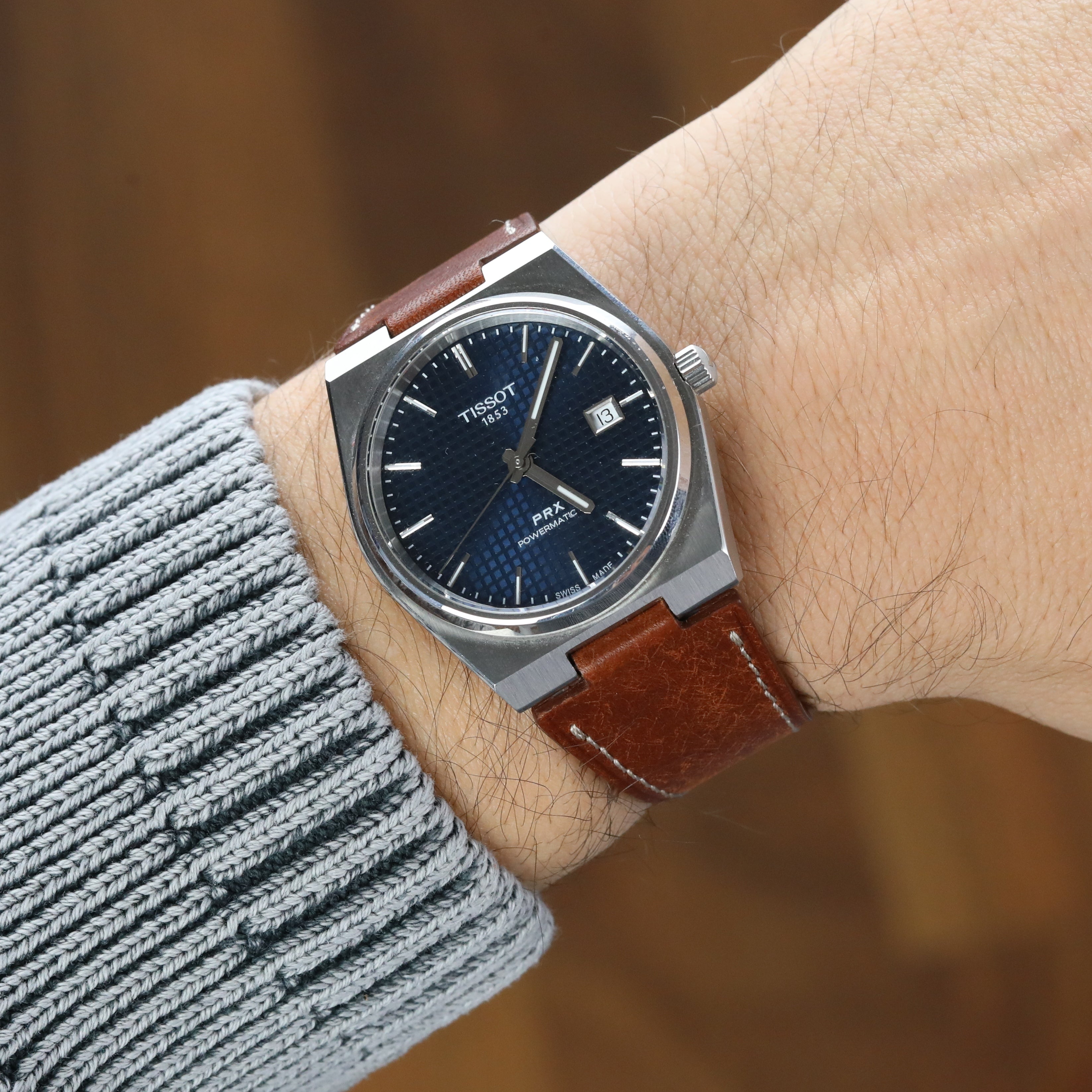 Prx Leather Strap - Brown