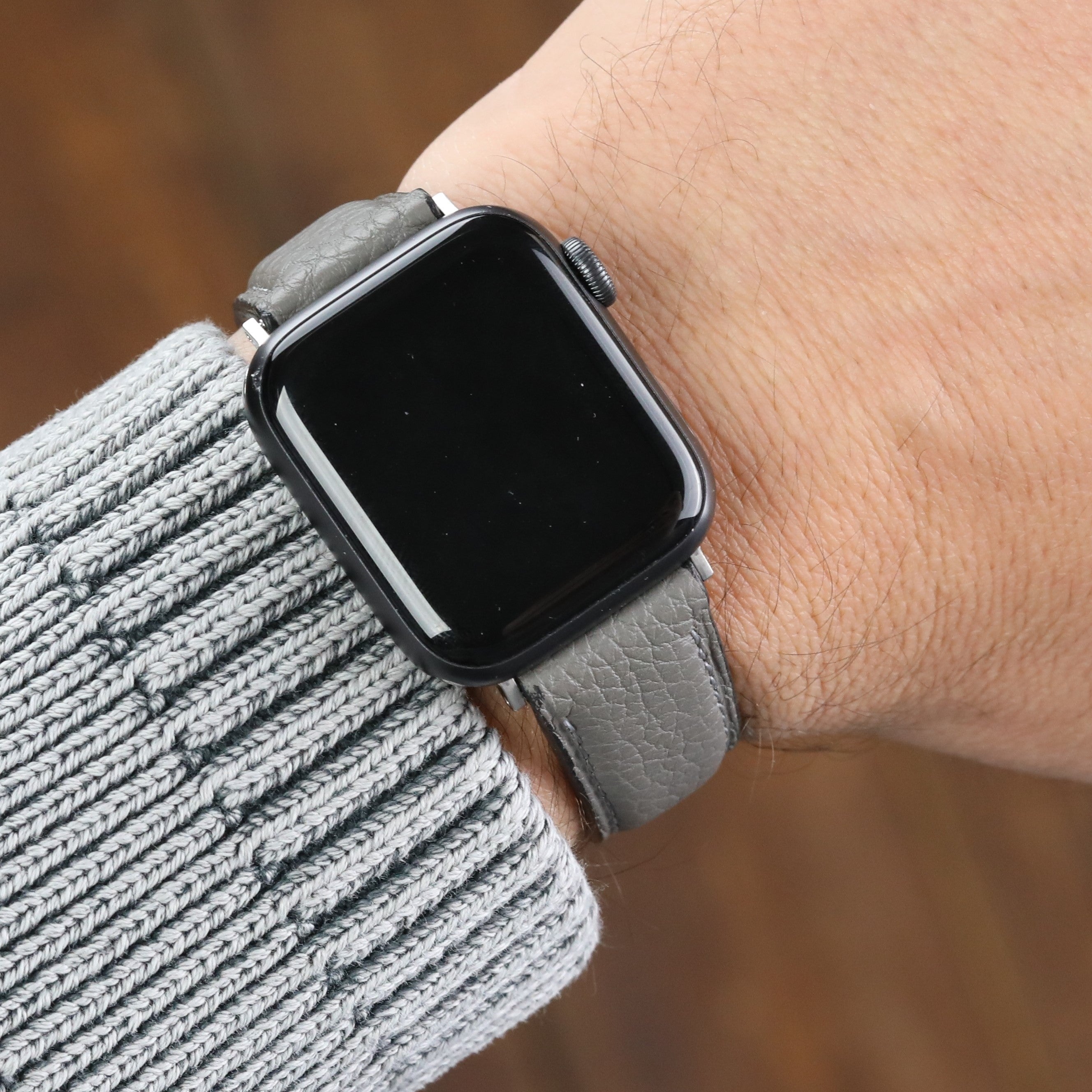 Apple Watch Compatible Leather Strap -