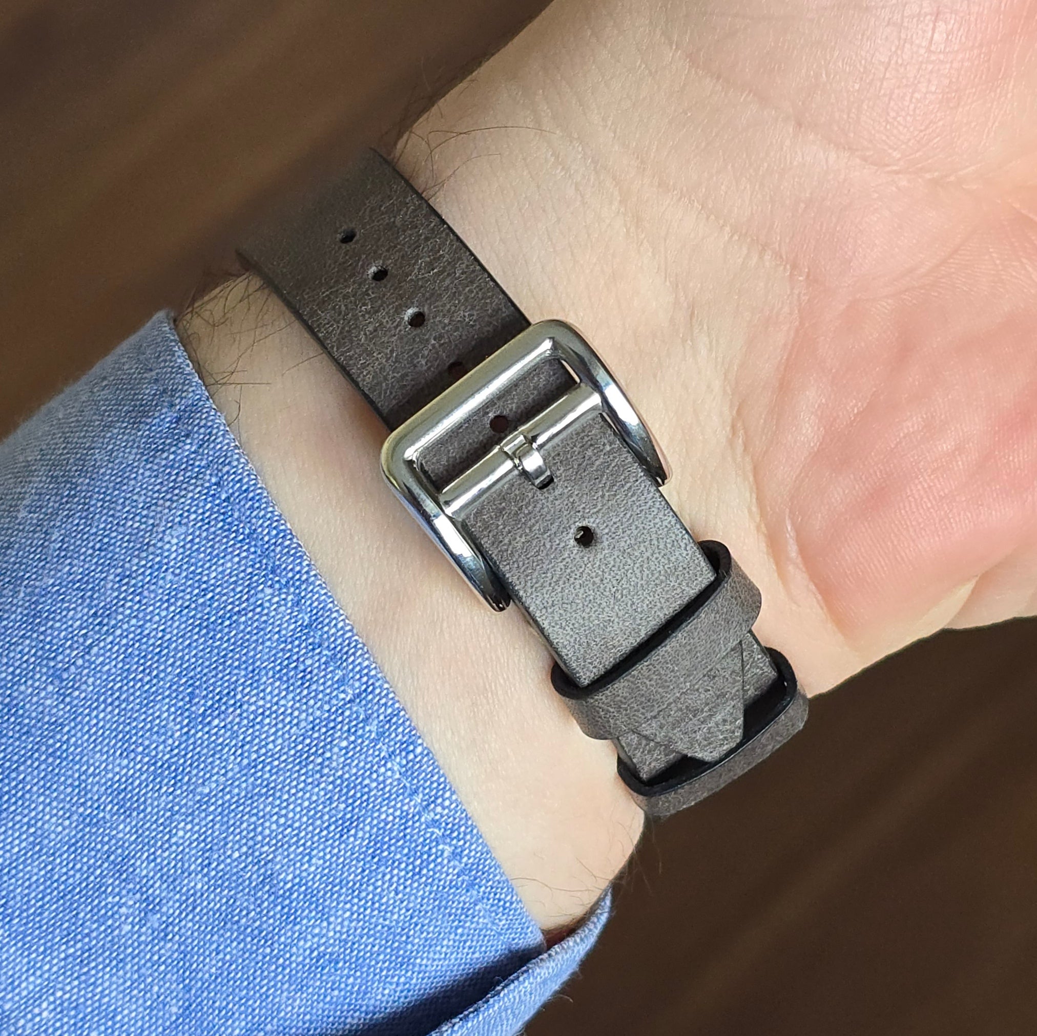 Vintage Style Leather Strap