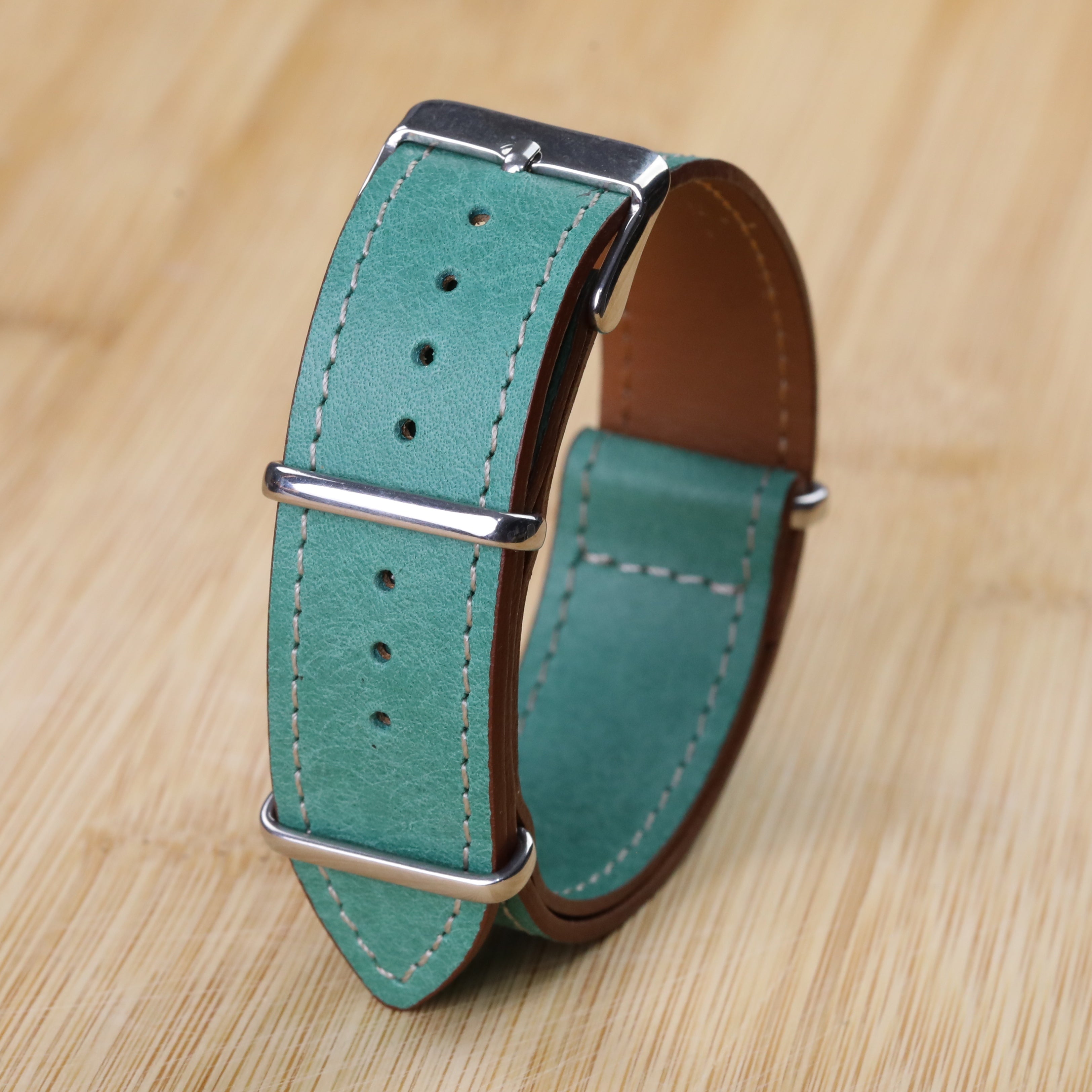 Nato Leather Watch Strap