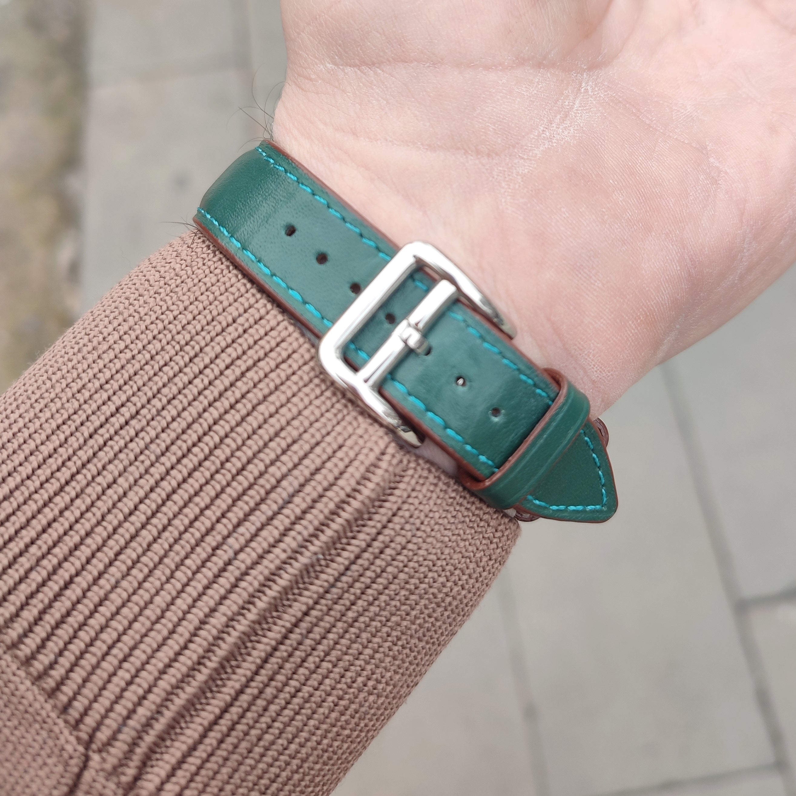 Napa Leather Strap - Green