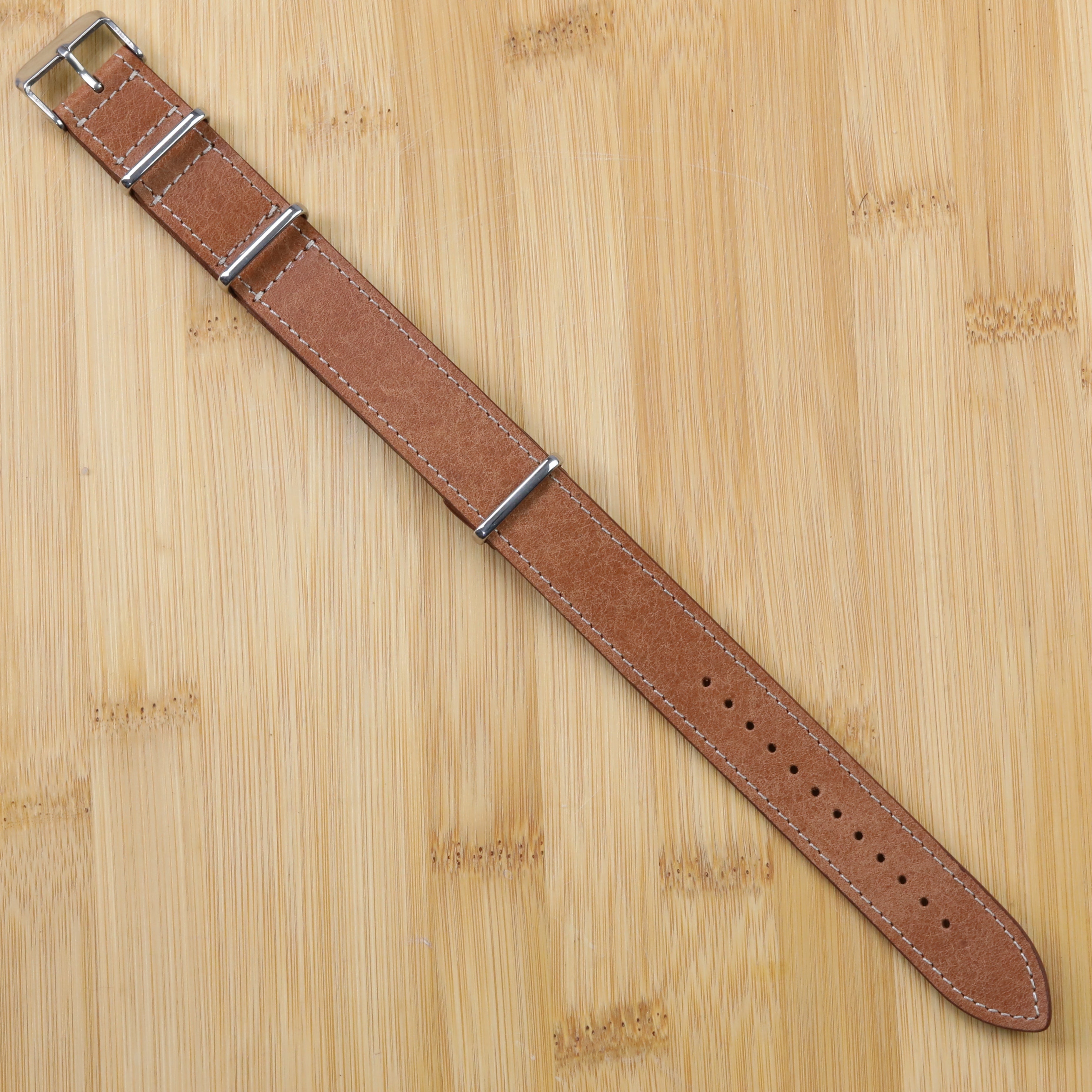 Nato Leather Watch Strap