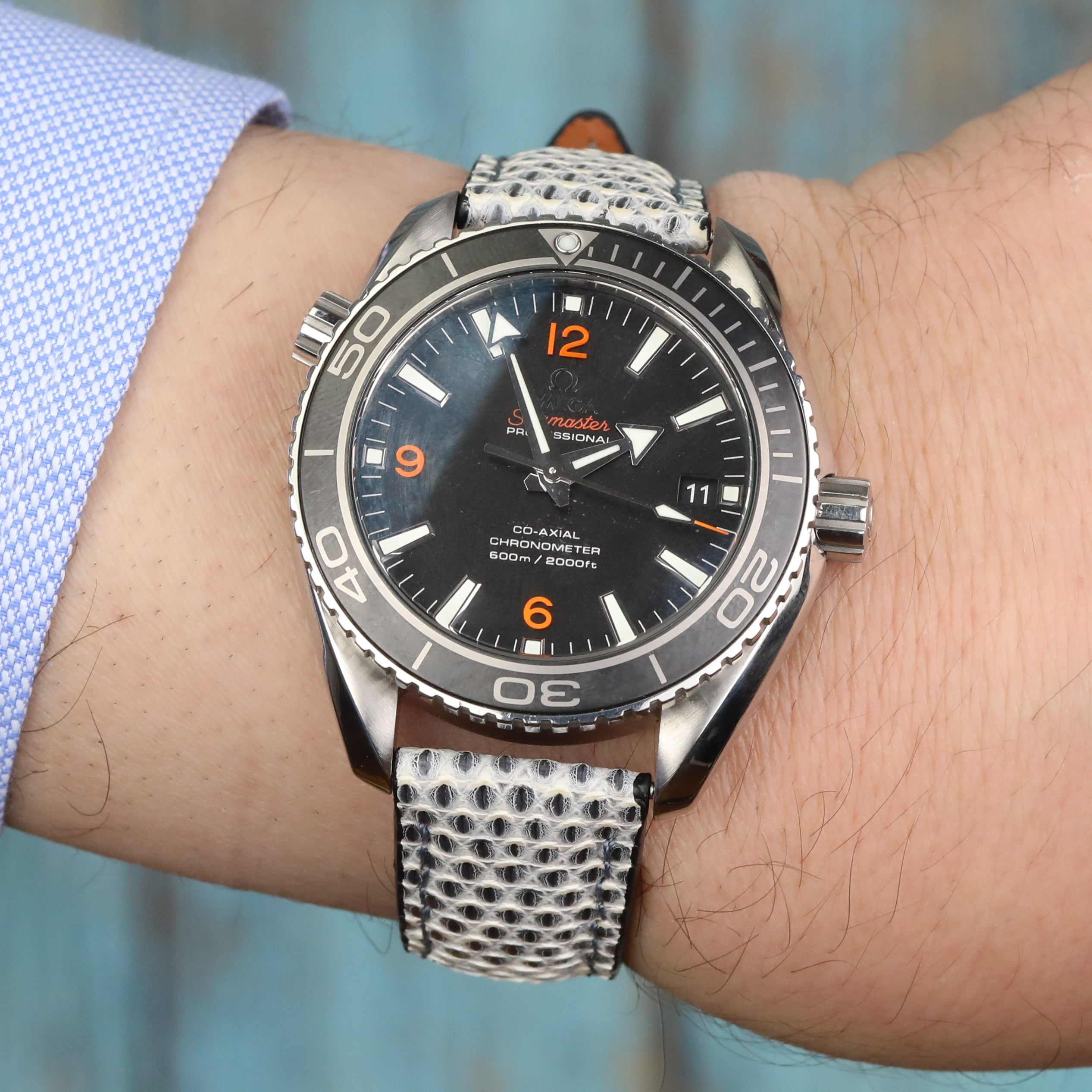 Lizard Leather Watch Strap -
