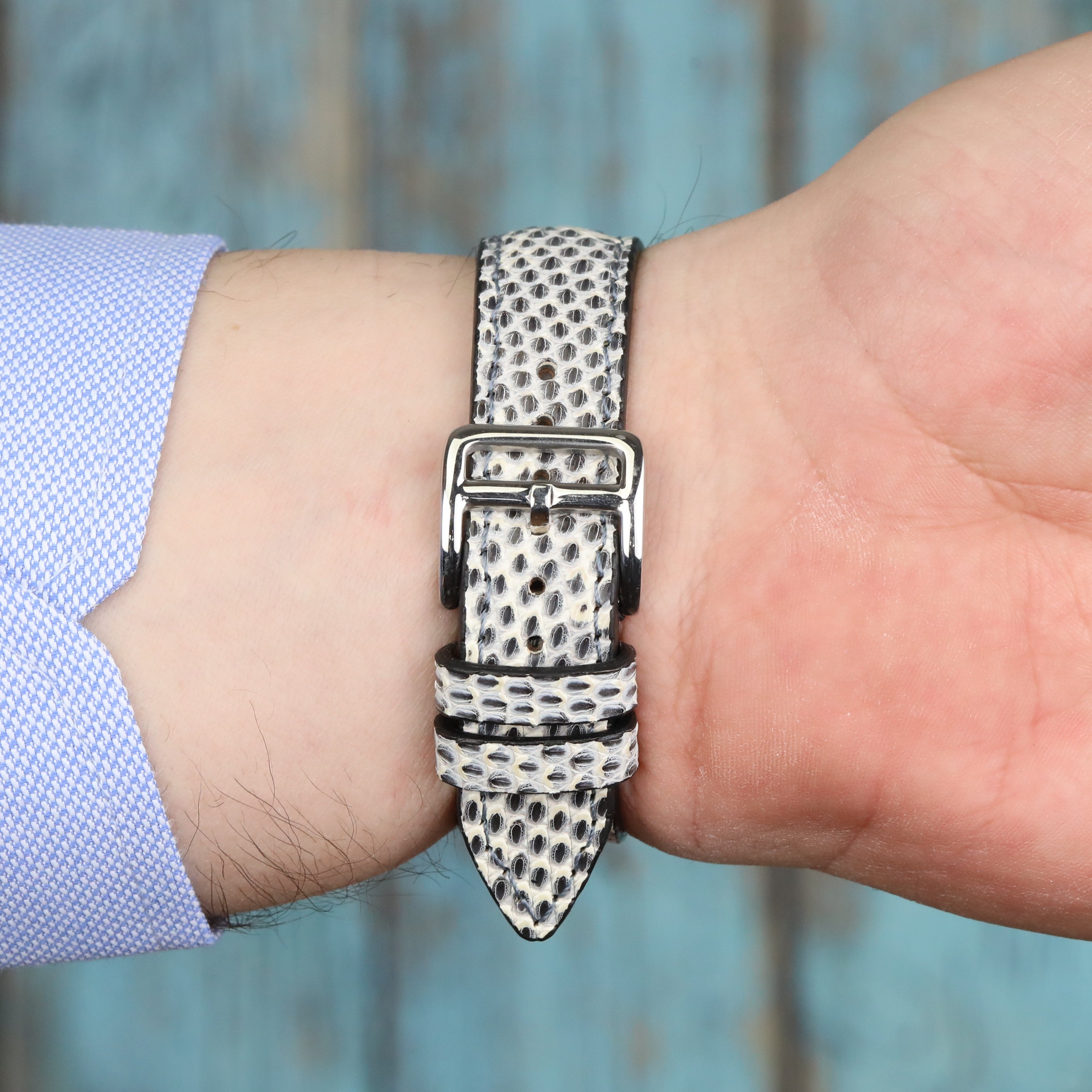 Lizard Leather Watch Strap -