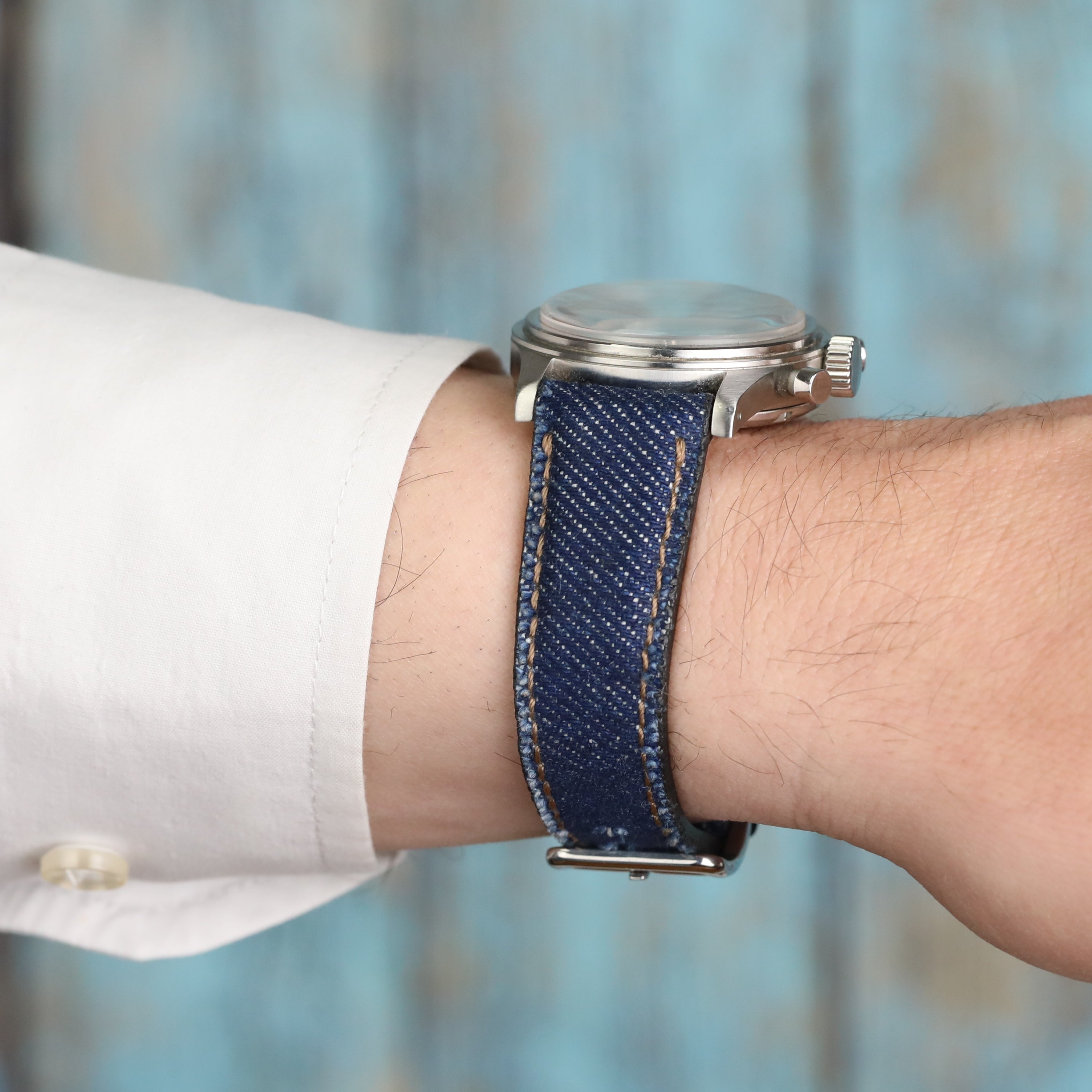 Denim Watch Strap - D. Blue