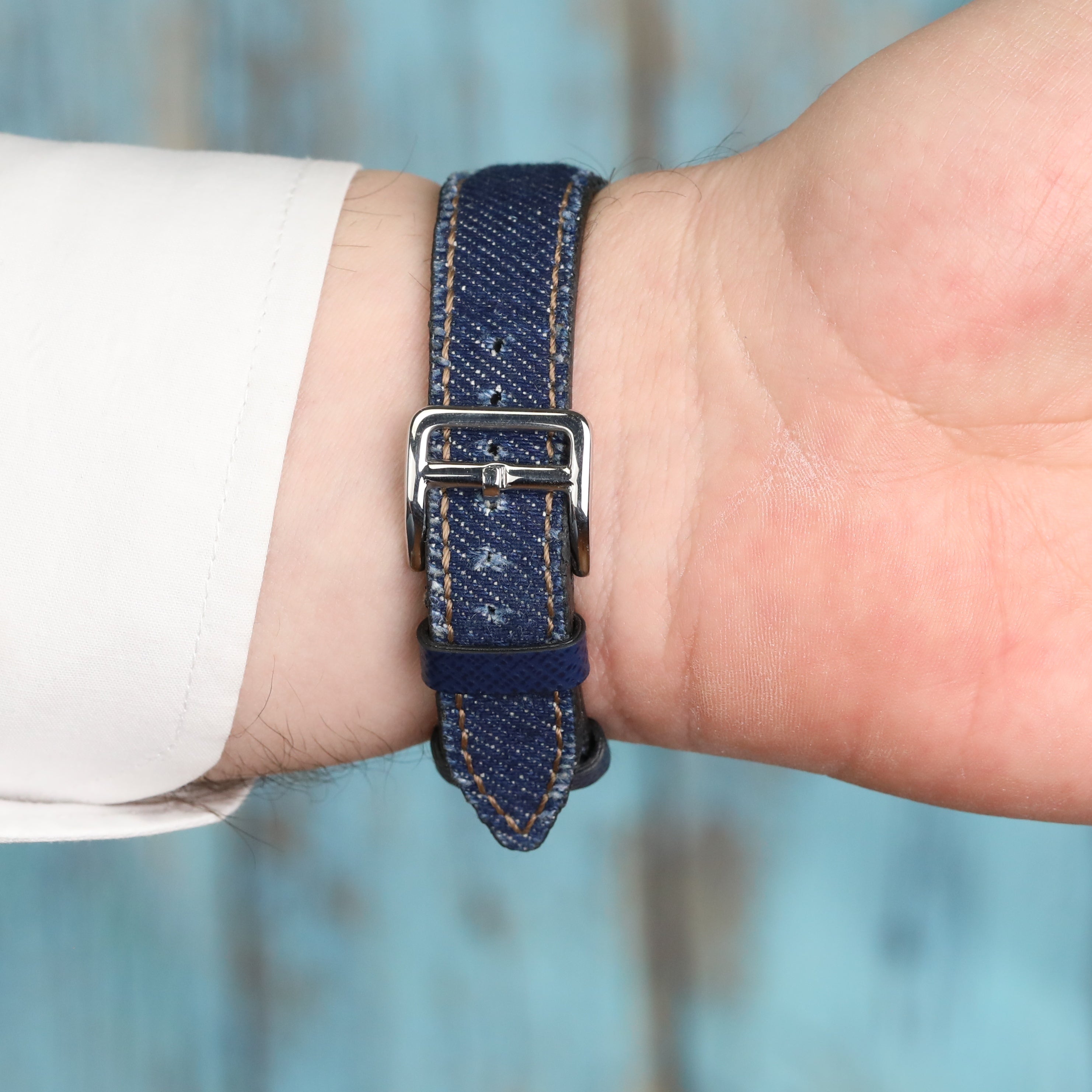 Denim Watch Strap - D. Blue