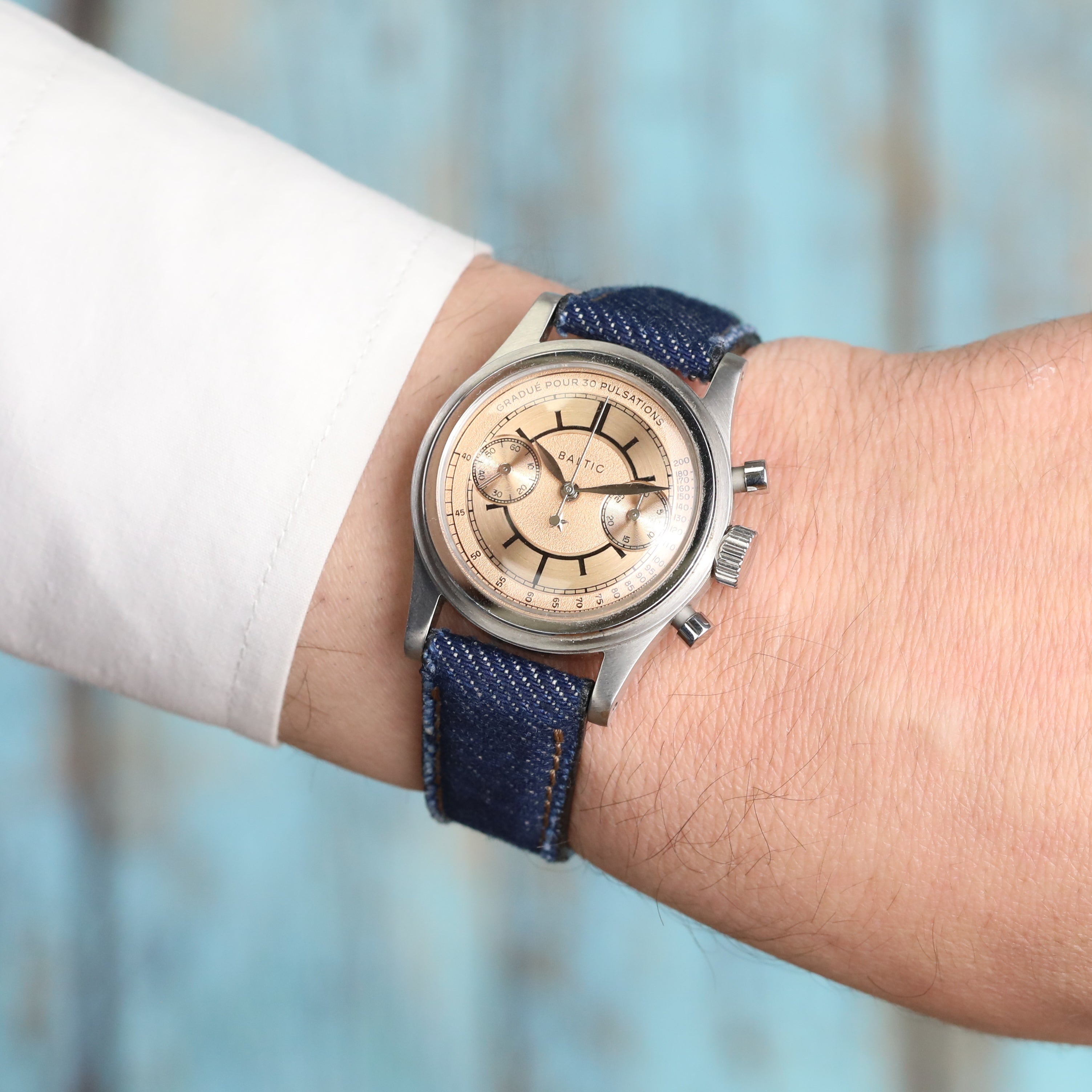 Denim Watch Strap - D. Blue