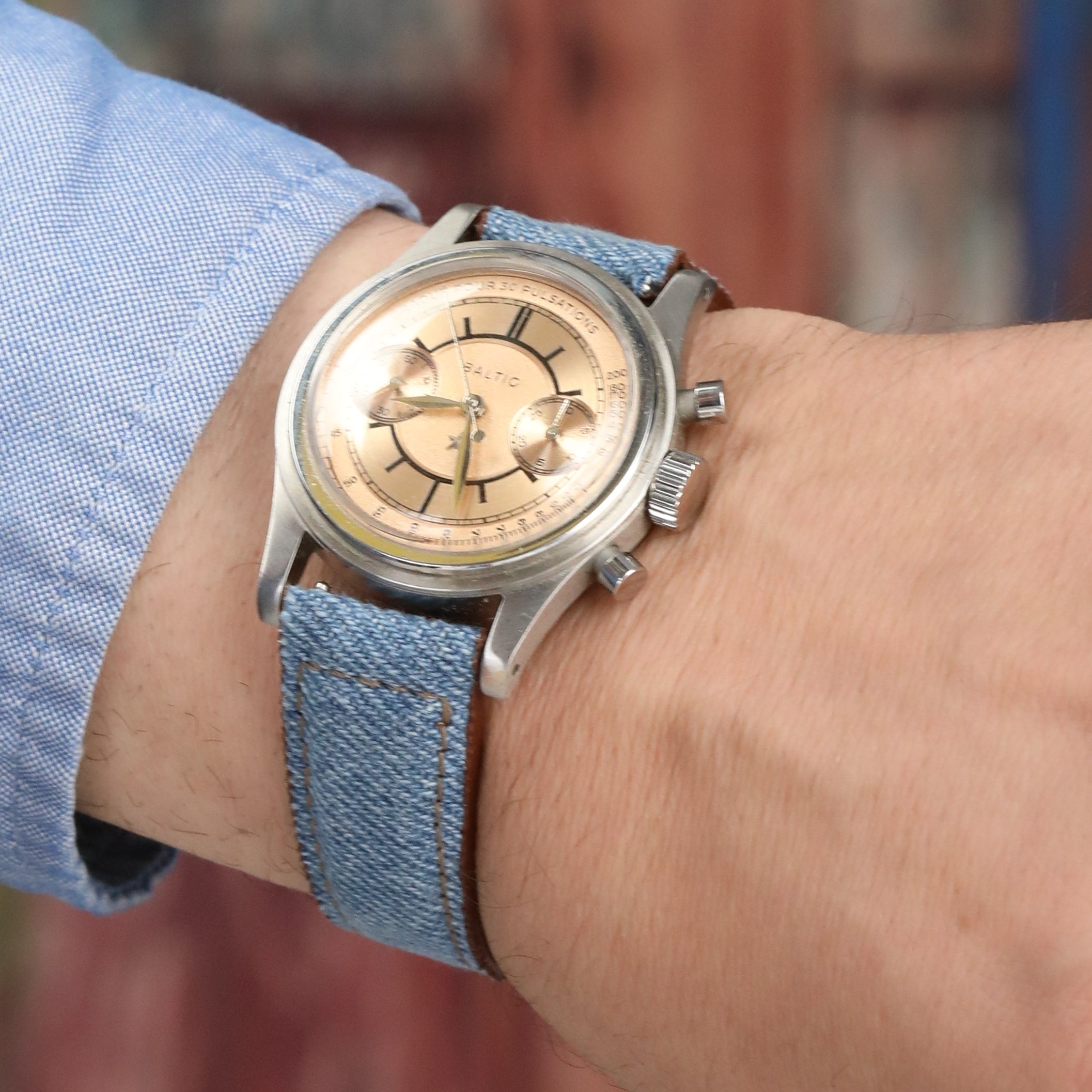Denim Watch Strap -