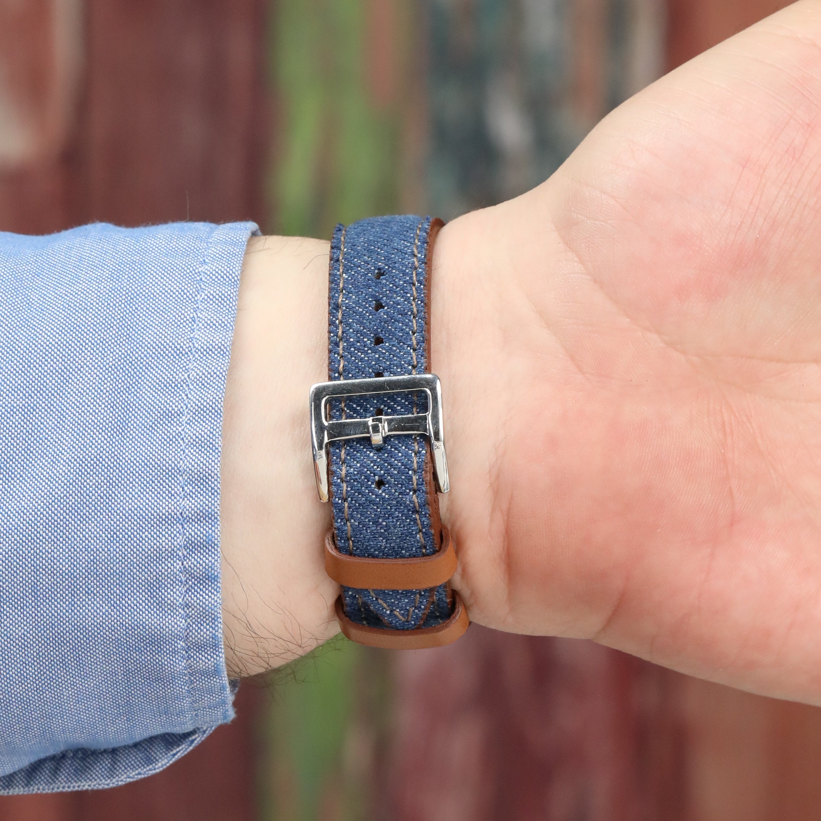 Denim Watch Strap