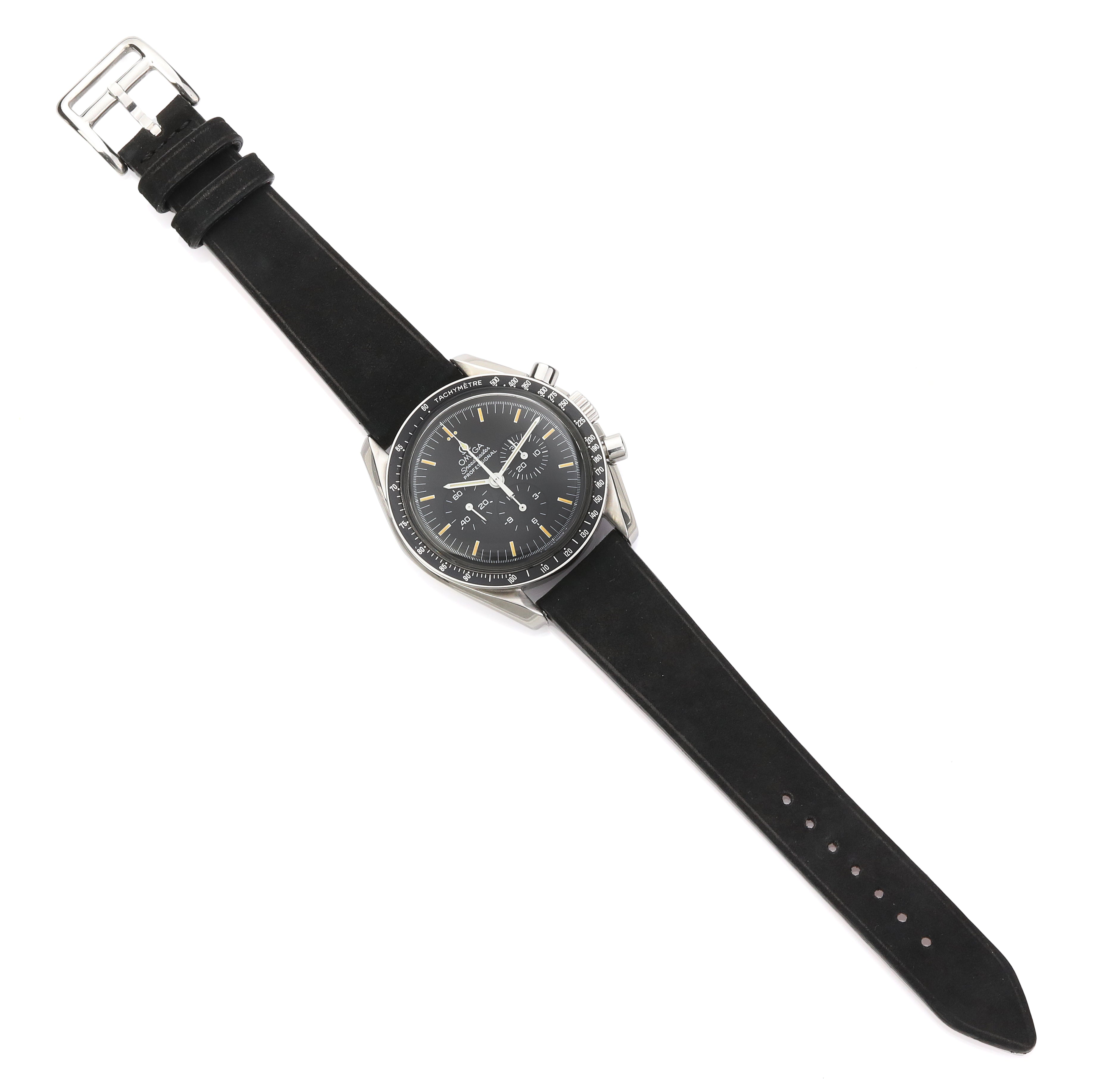 Nubuck Slim Leather Watch Strap
