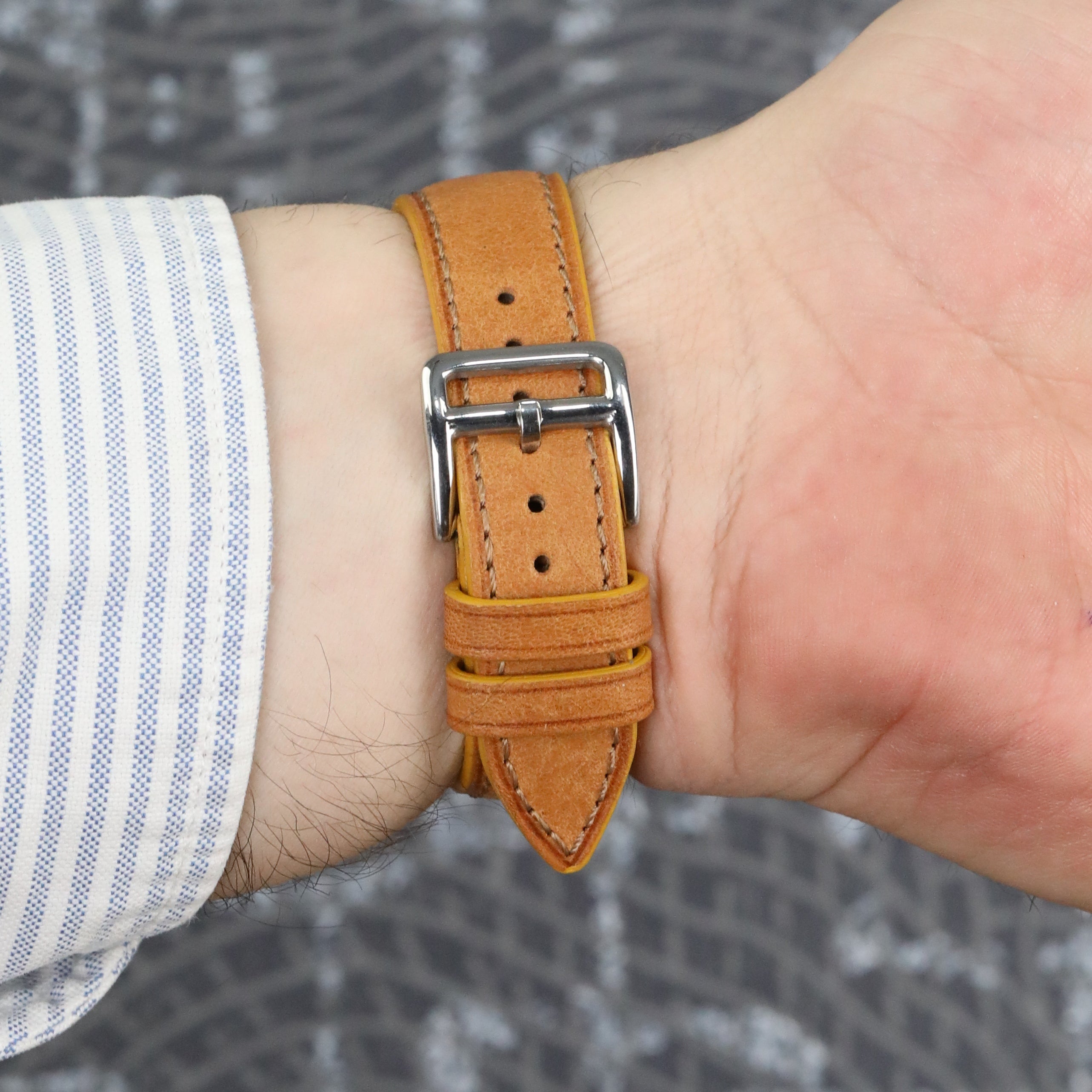 Pueblo Leather Watch Strap - Tan