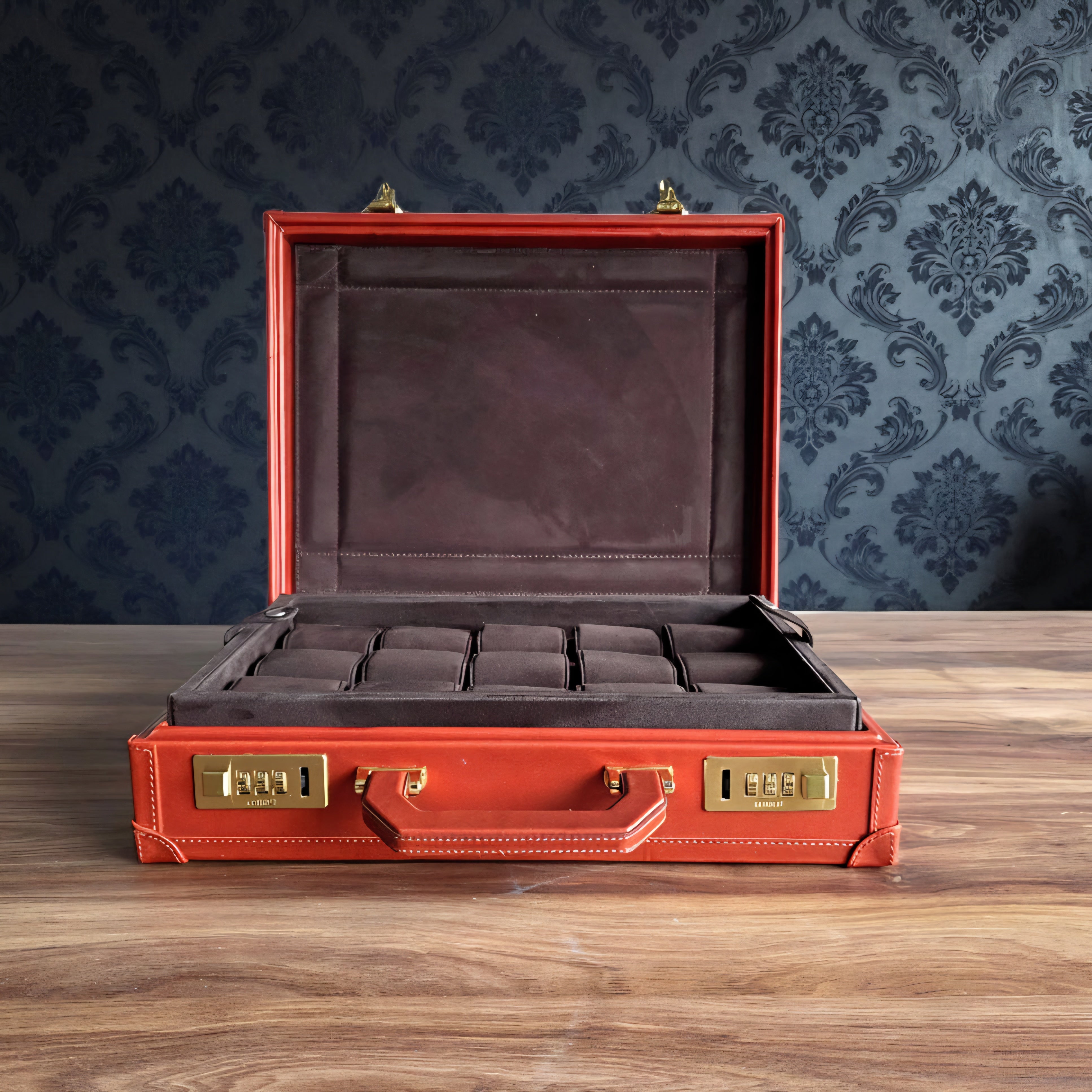 Bond Watch Box for 15 / Crimson